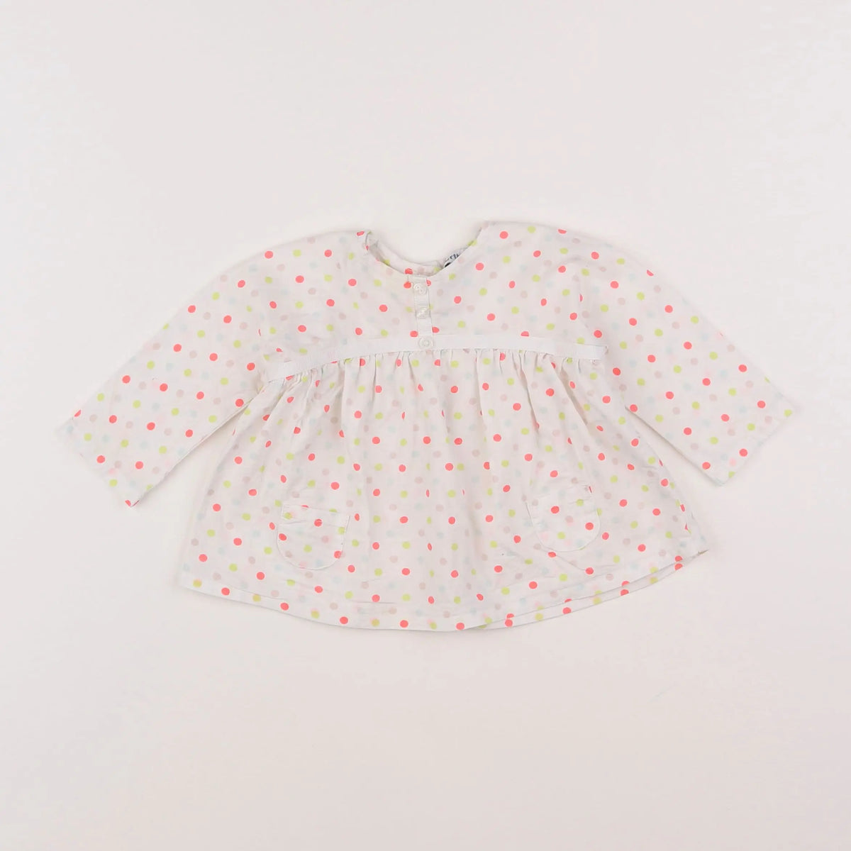 Vertbaudet - blouse multicolore - 3 mois