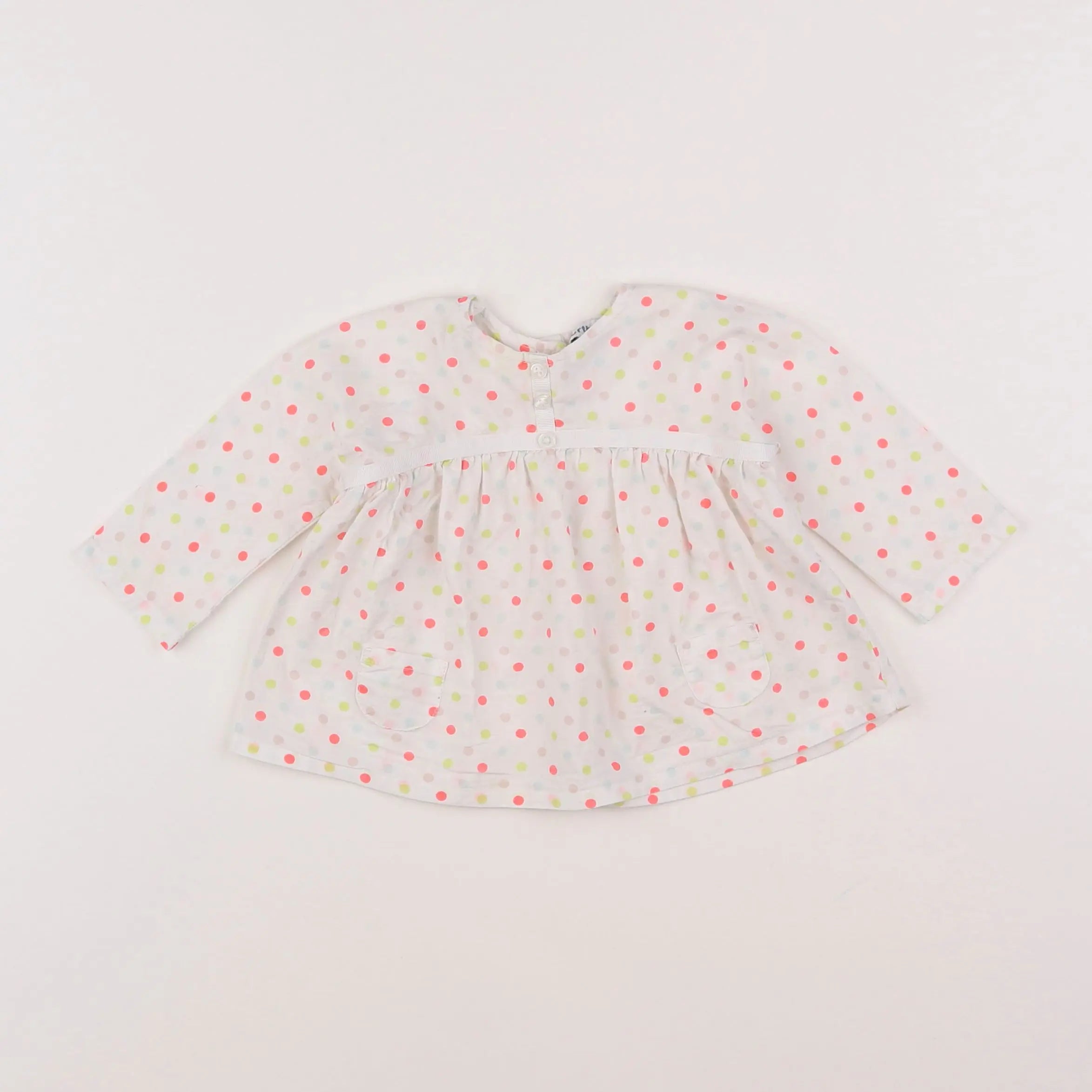 Vertbaudet - blouse multicolore - 3 mois