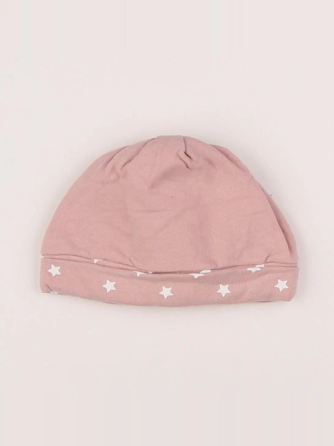 Vertbaudet - bonnet rose - 9 mois