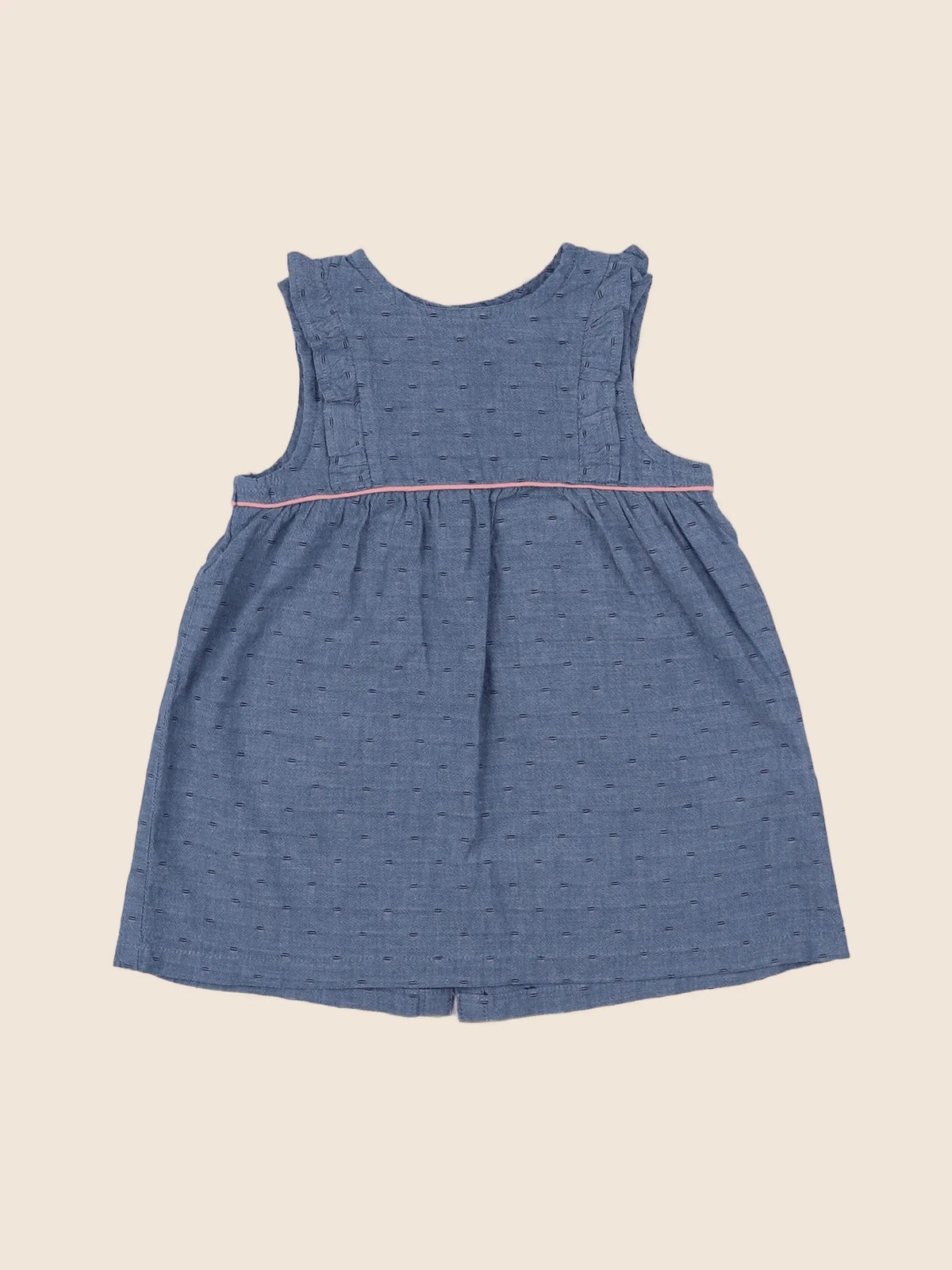 Lola Palacios - robe bleu - 6 mois