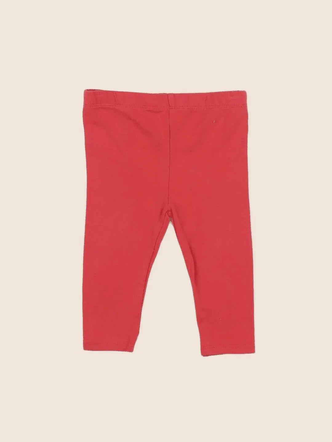 Vertbaudet - legging rouge - 6 mois