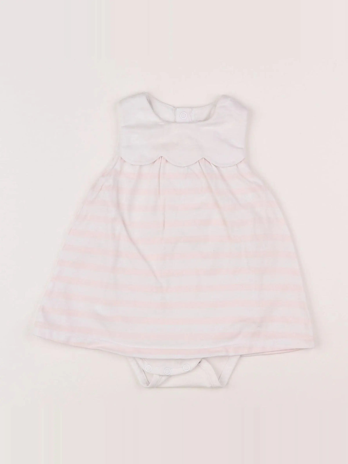 Jacadi - body robe blanc - 6 mois