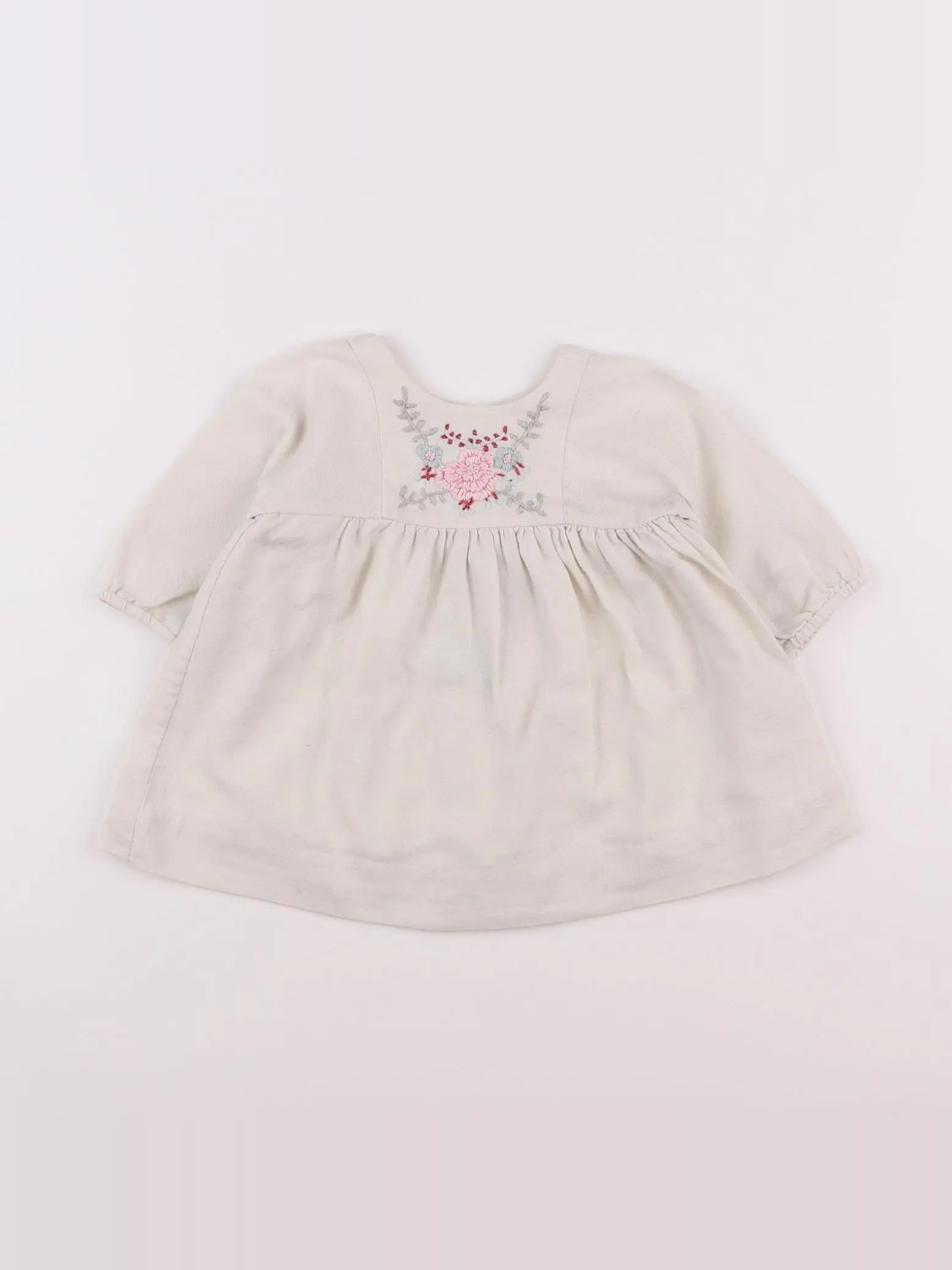 Bonpoint - robe beige - 6 mois