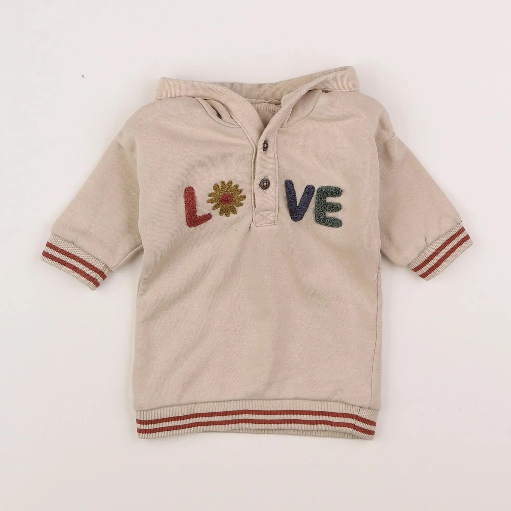 Vertbaudet - robe marron - 3 mois