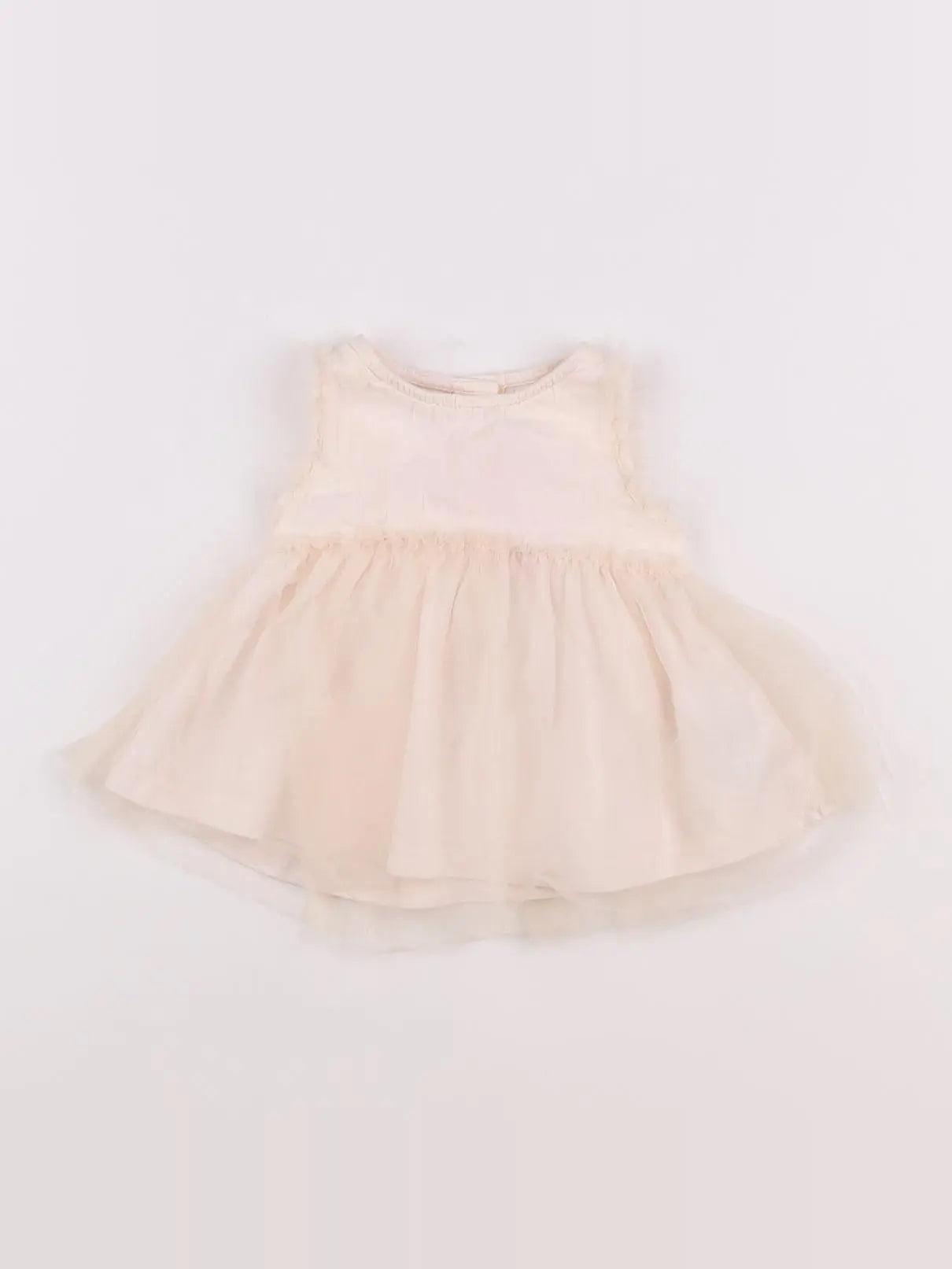 Zara - robe beige - 3/6 mois