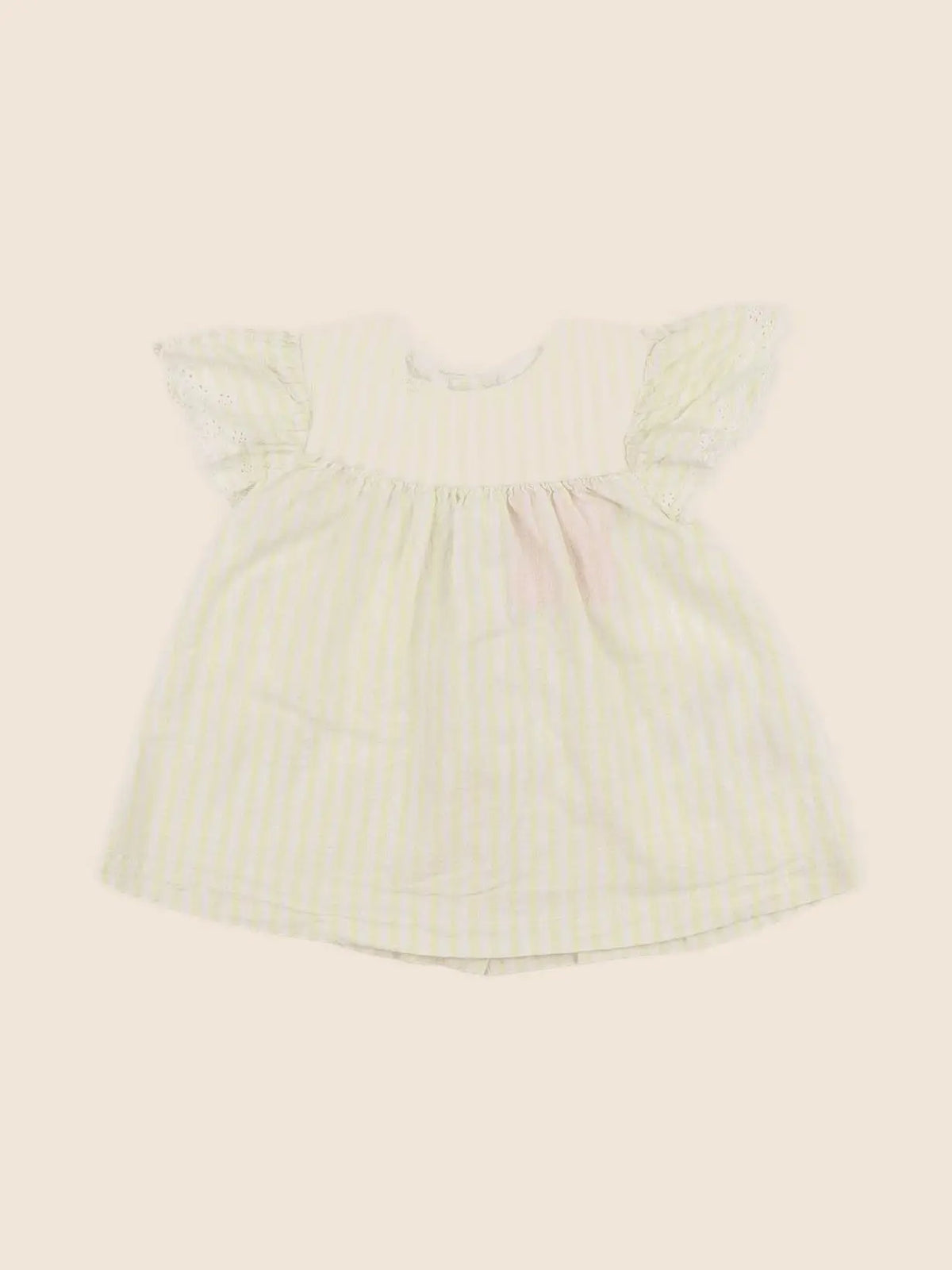 Vertbaudet - robe jaune - 3 mois