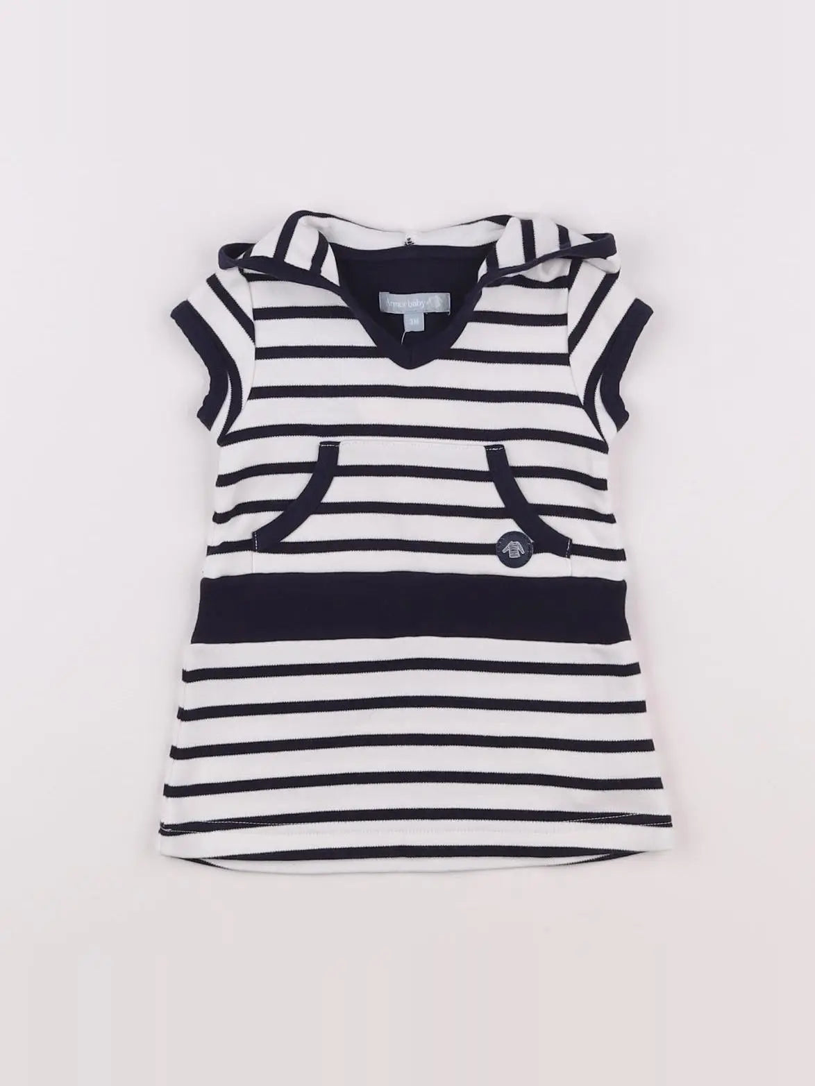 Armor Lux - robe bleu - 3 mois