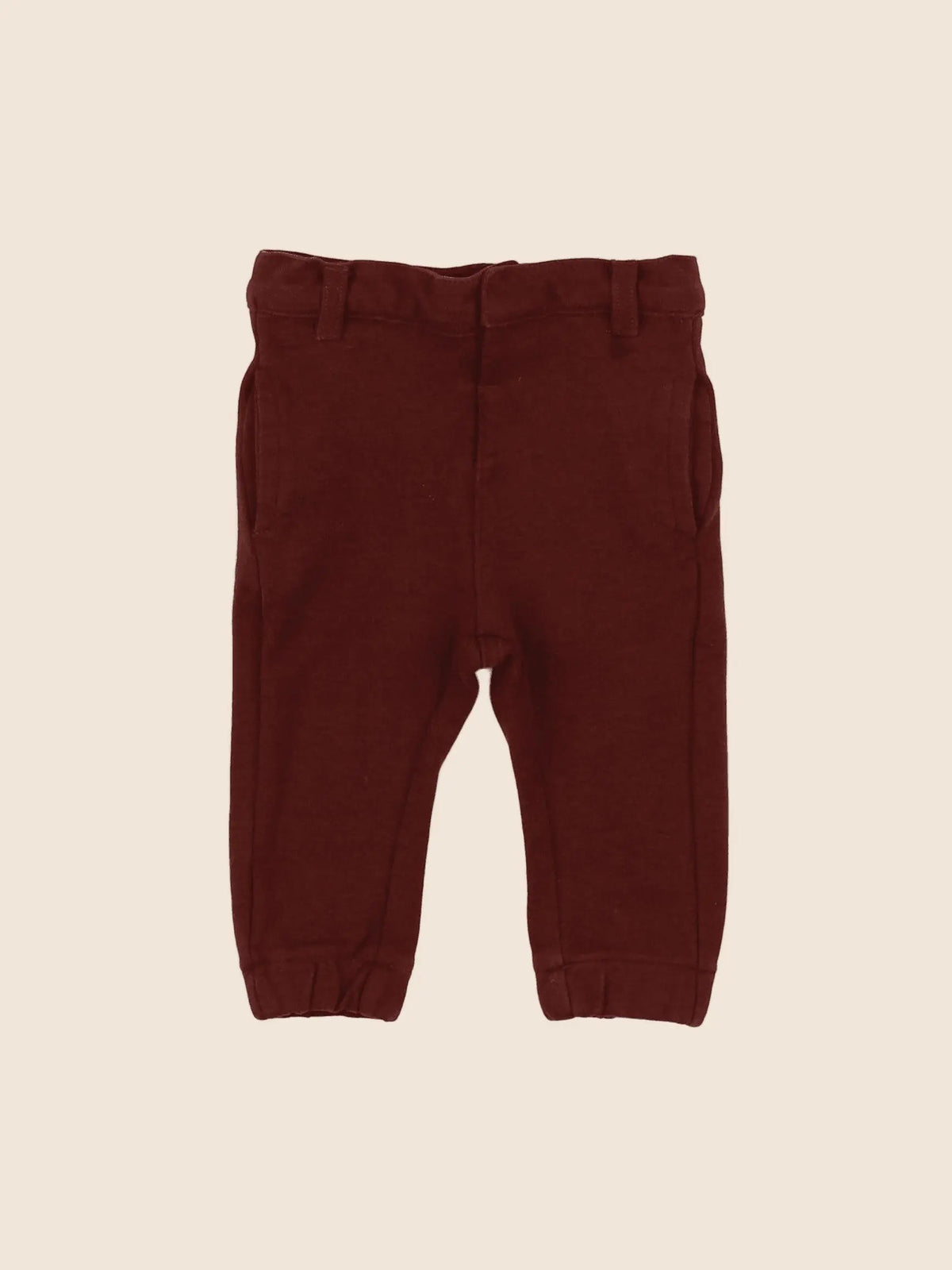 Vertbaudet - pantalon rouge - 6 mois