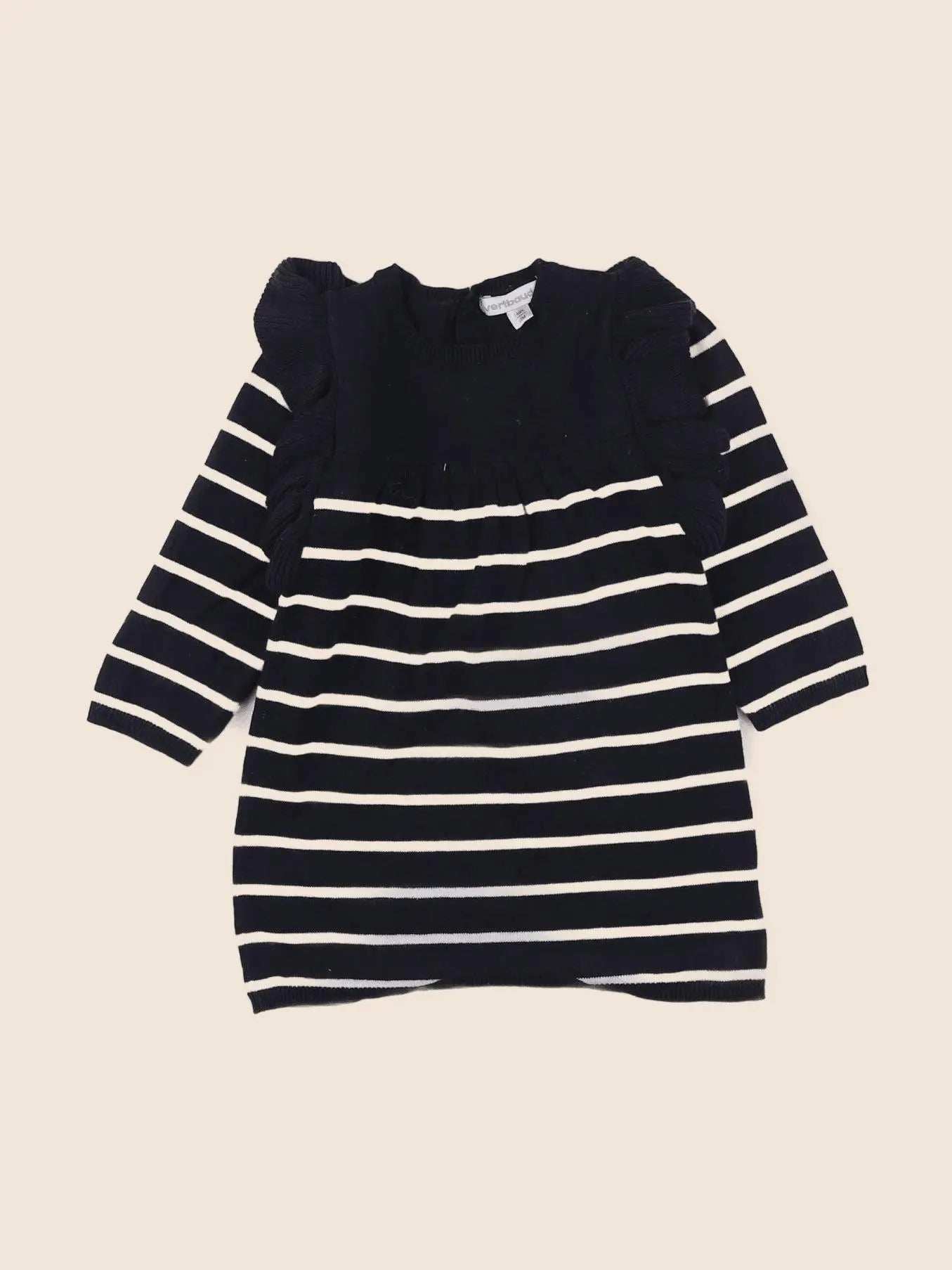 Vertbaudet - robe bleu - 12 mois