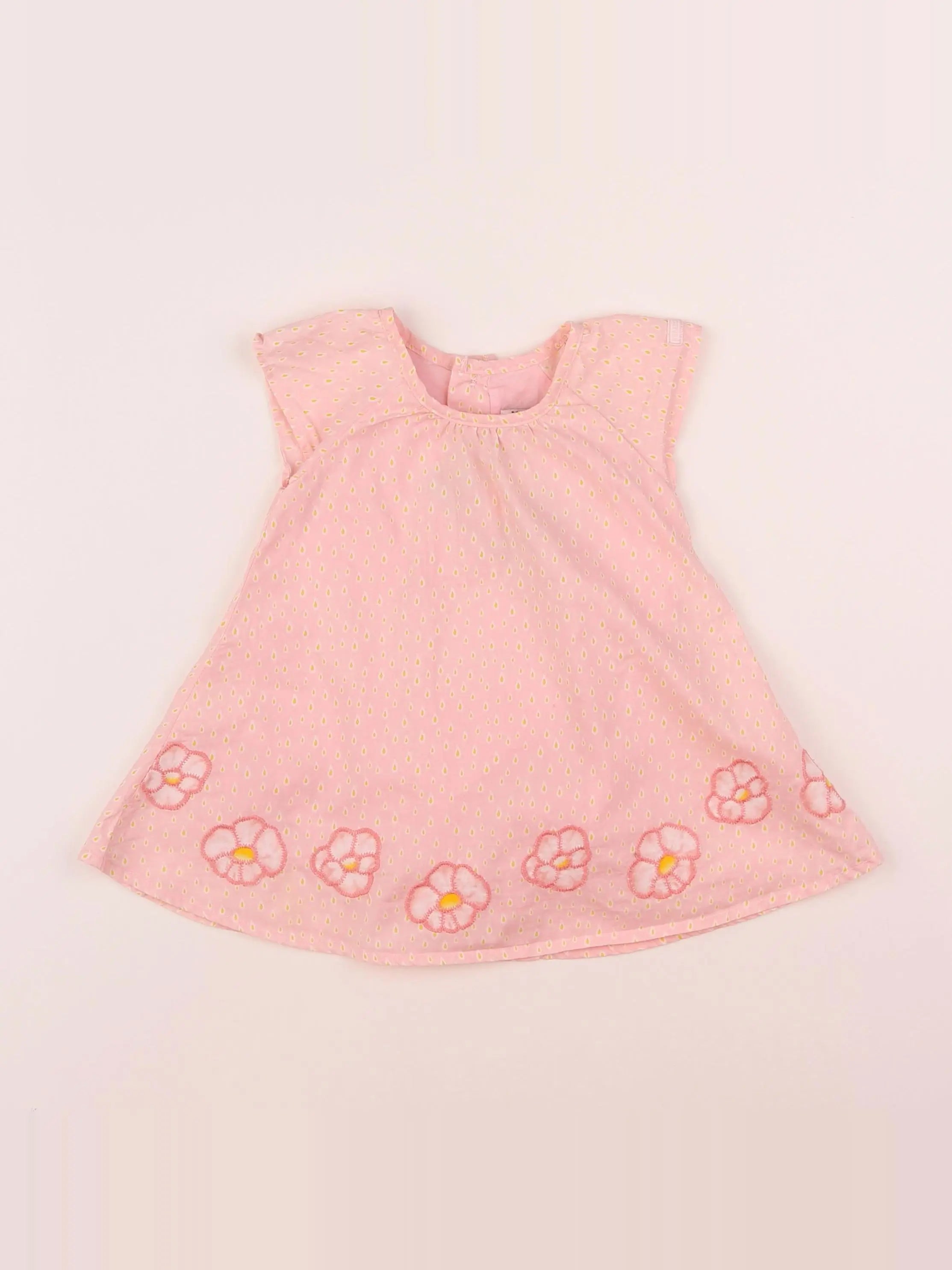 Kenzo - robe rose - 3 mois