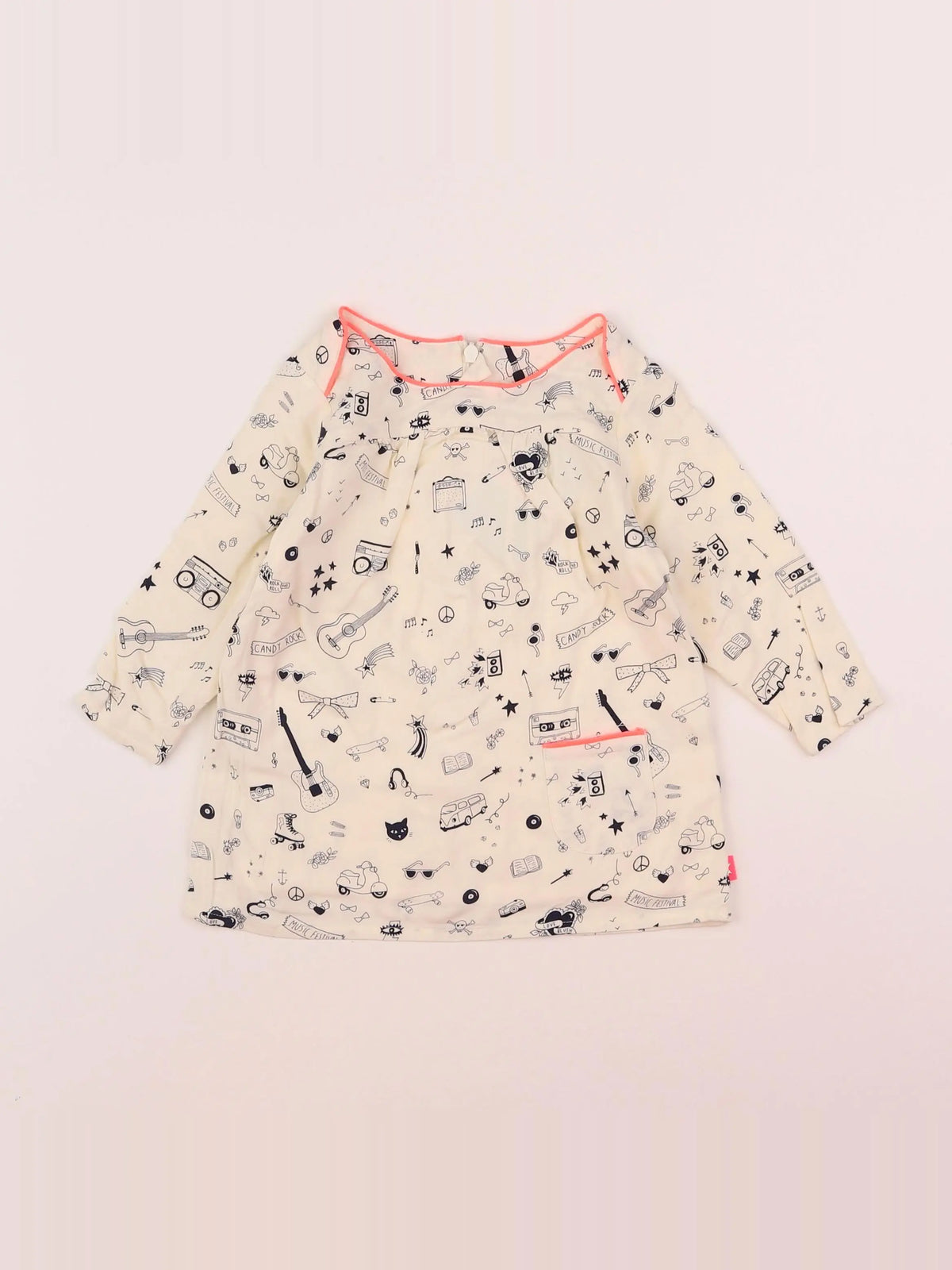 Billie Blush - robe beige - 12 mois