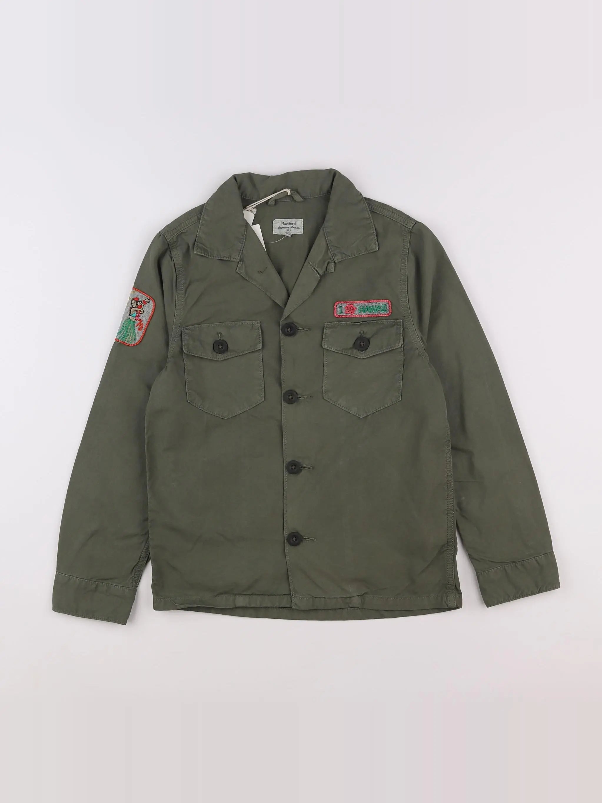 Hartford - veste vert - 10 ans