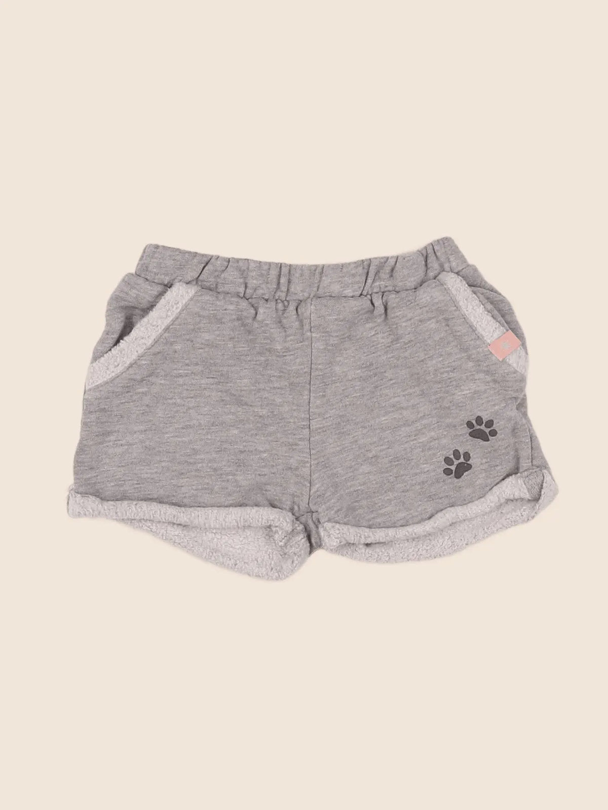 Vertbaudet - short gris - 12 mois