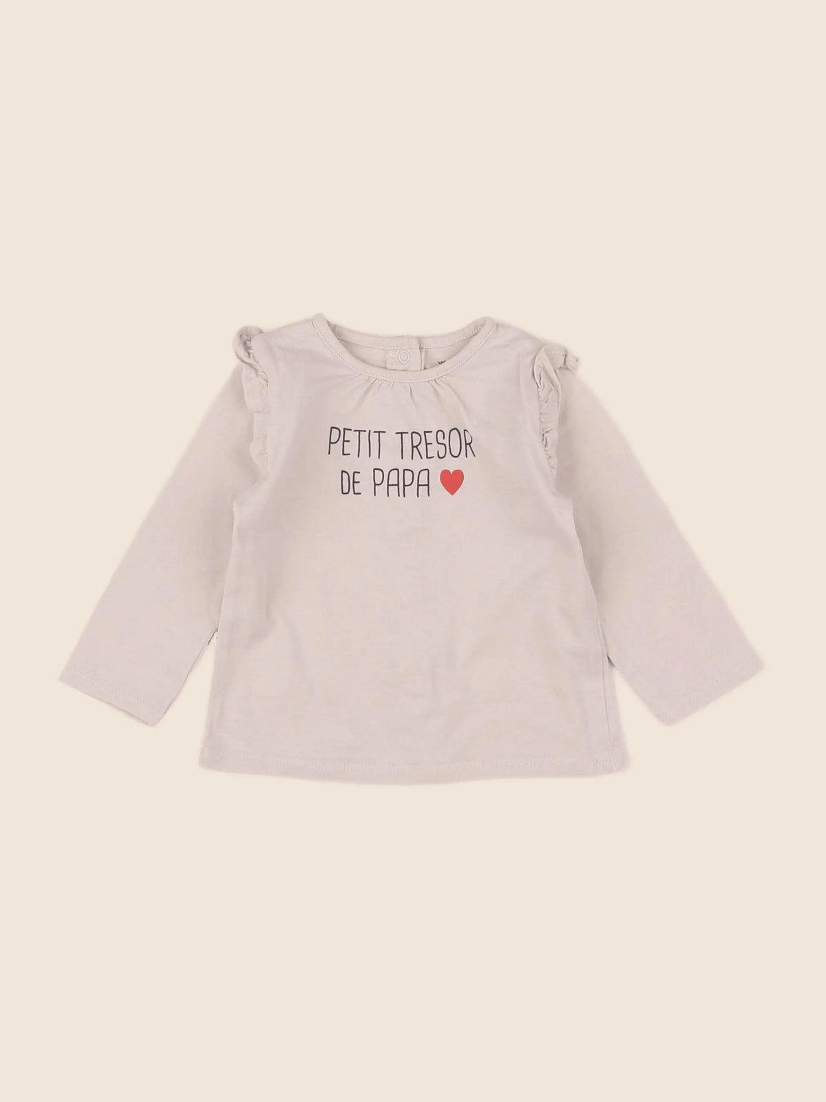 Vertbaudet - tee-shirt rose - 9 mois