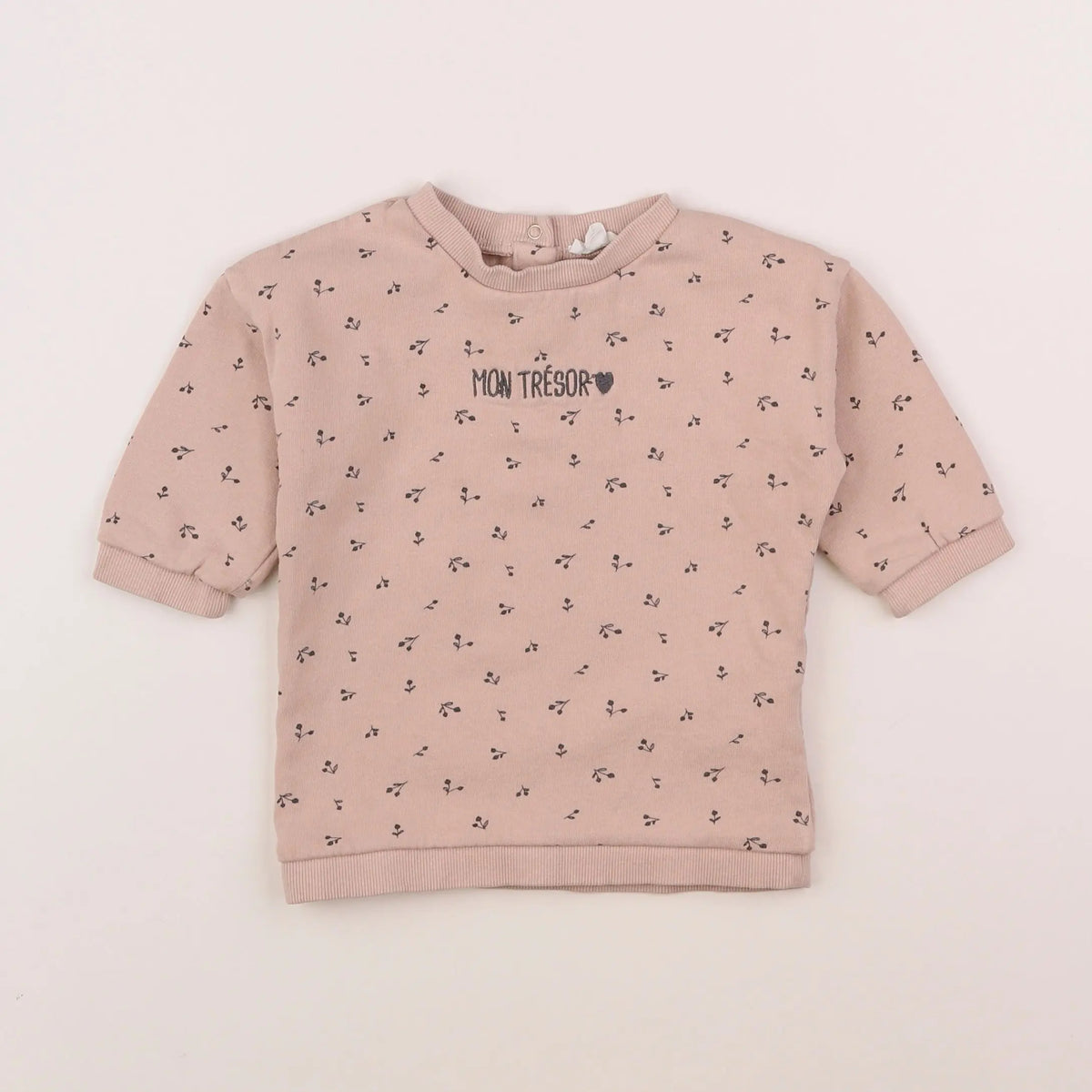 Vertbaudet - robe rose - 12 mois