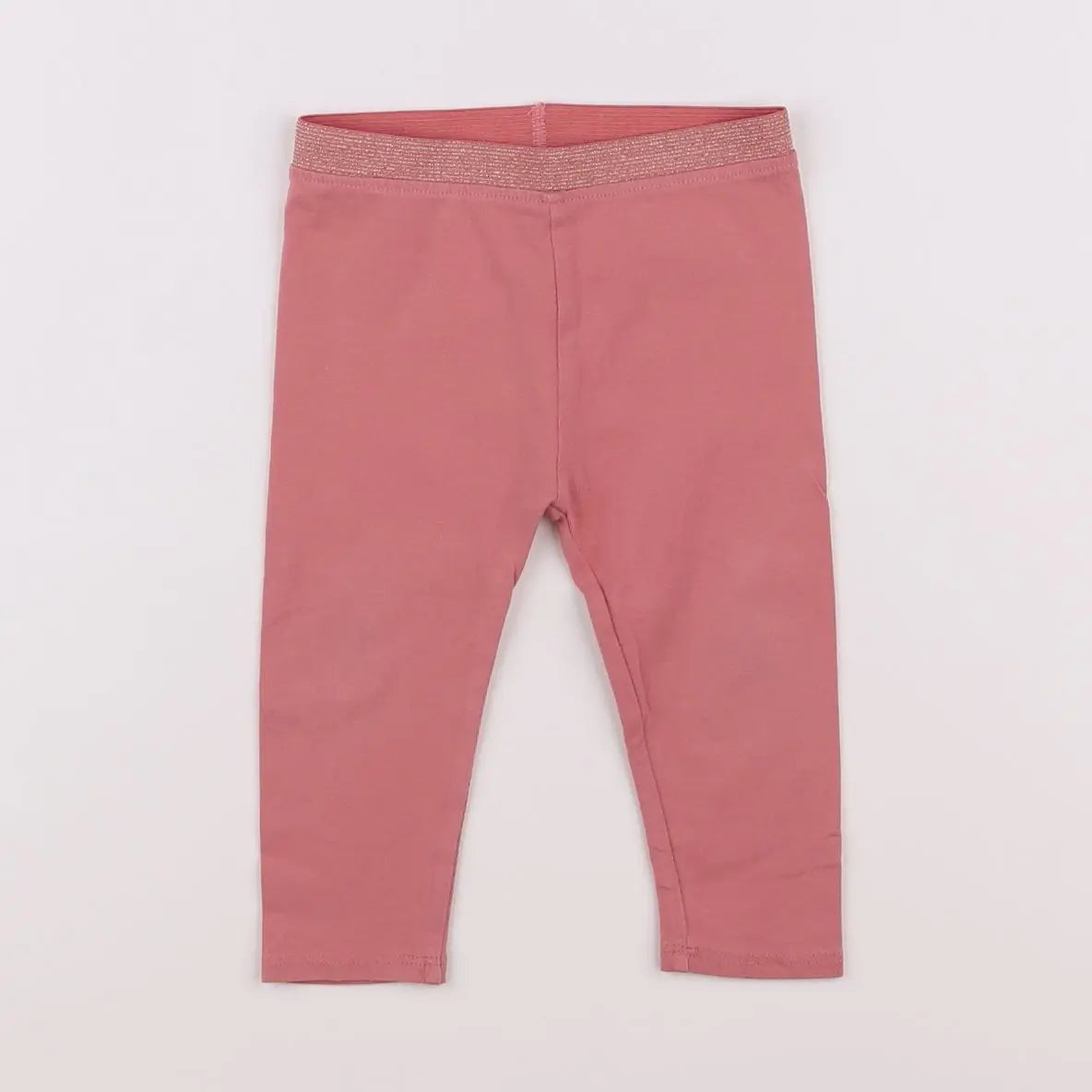 Vertbaudet - legging rose - 12 mois