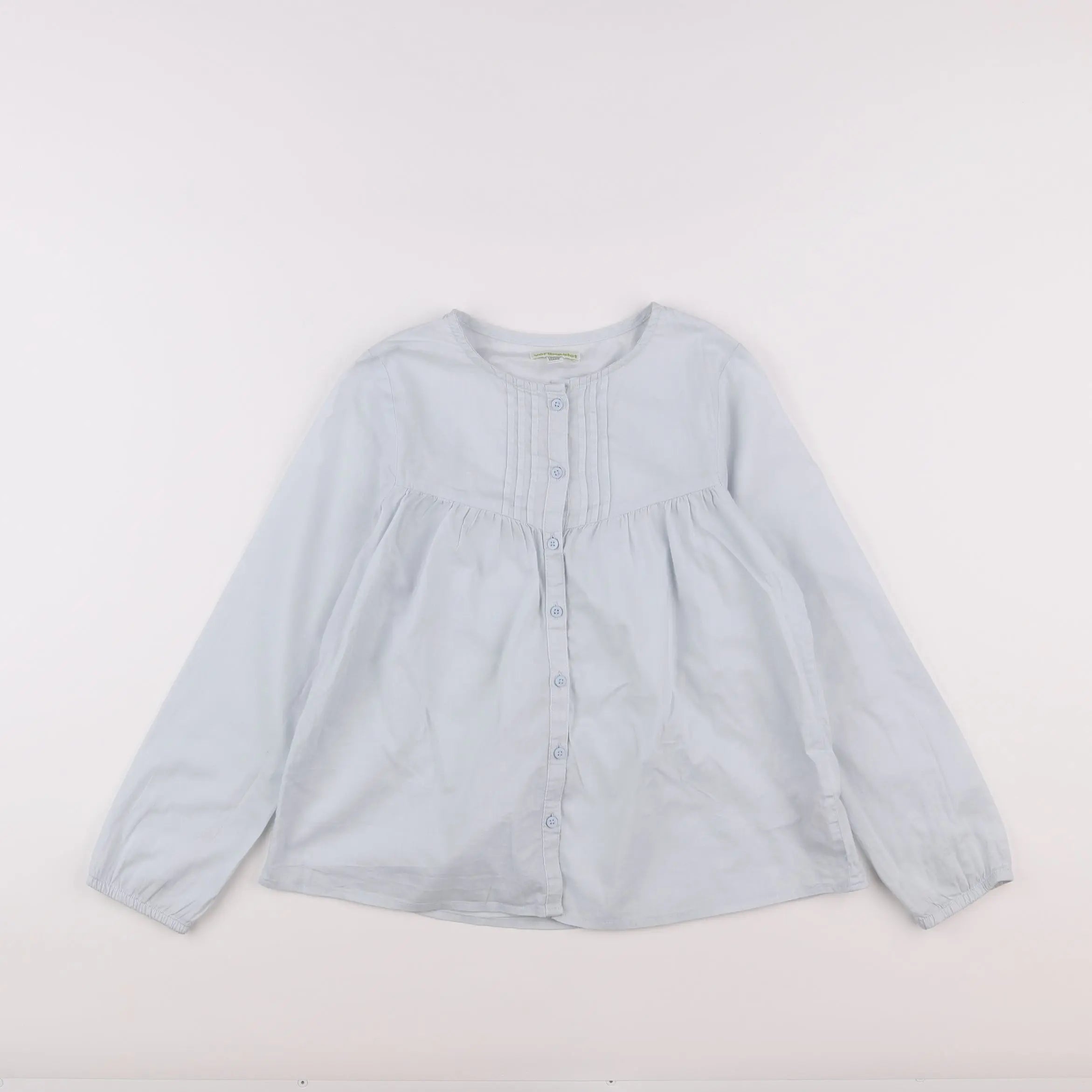 Vertbaudet - blouse bleu - 10 ans