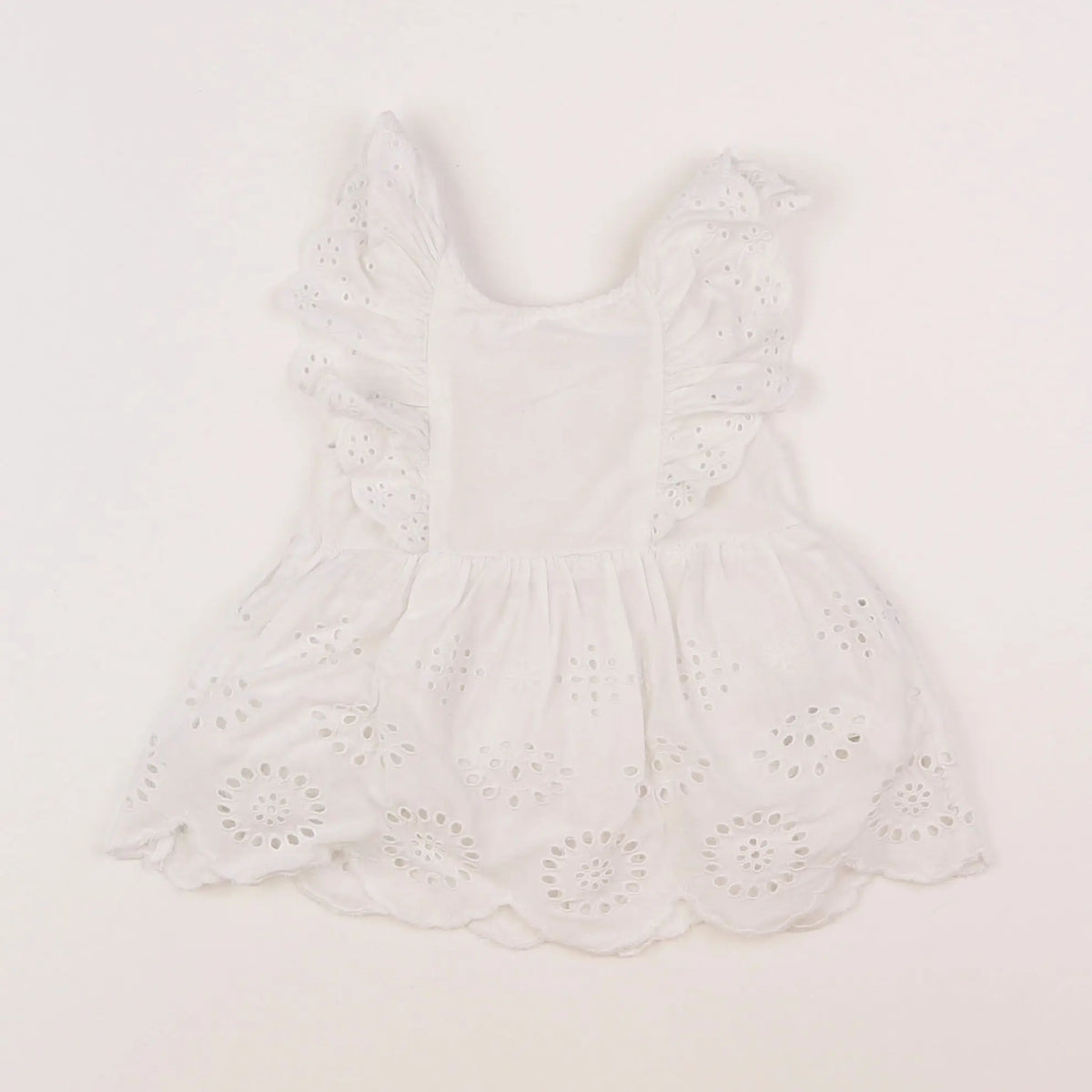 Vertbaudet - robe blanc - 3 mois