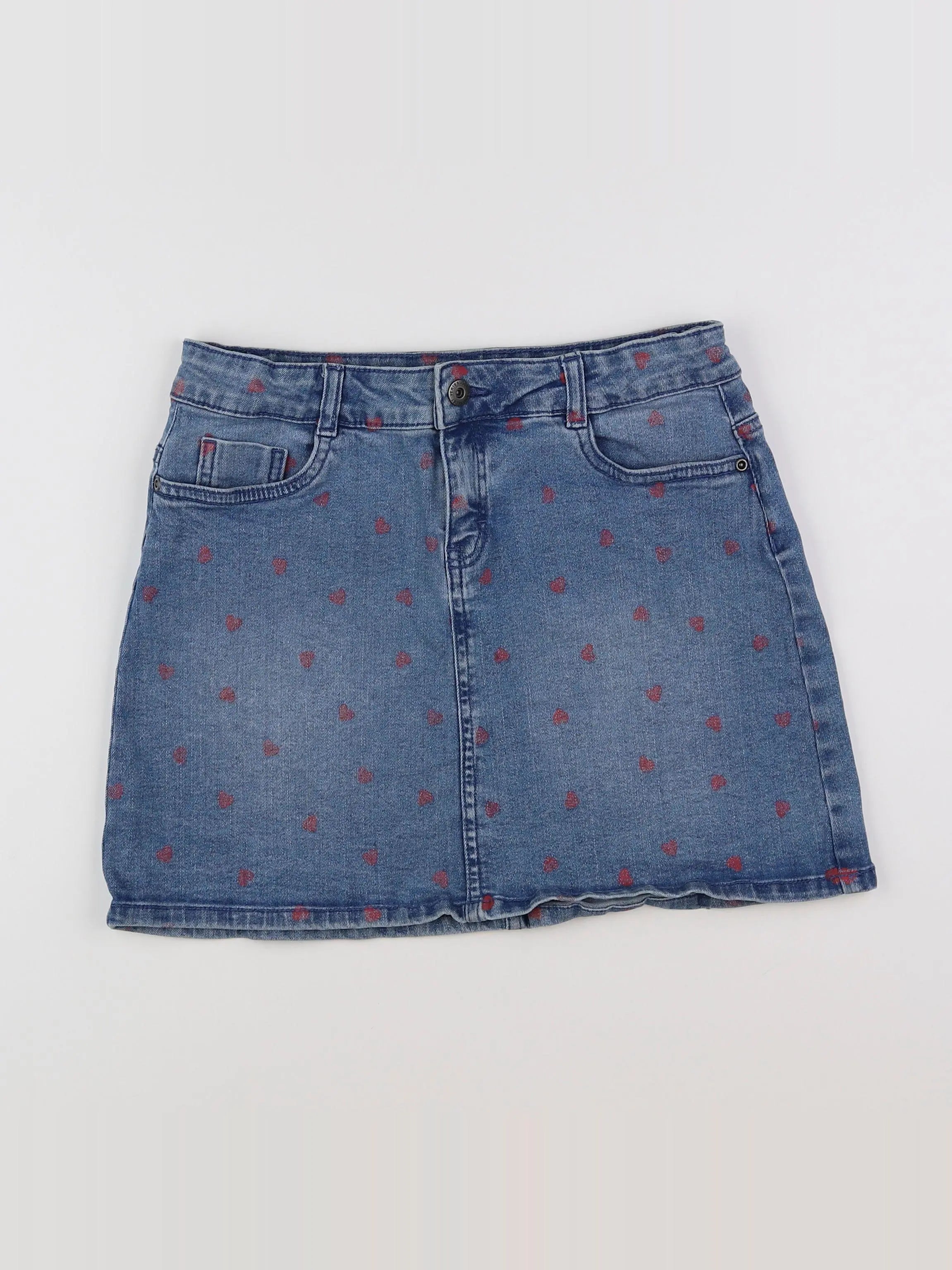 Vertbaudet - jupe bleu, rouge - 14 ans