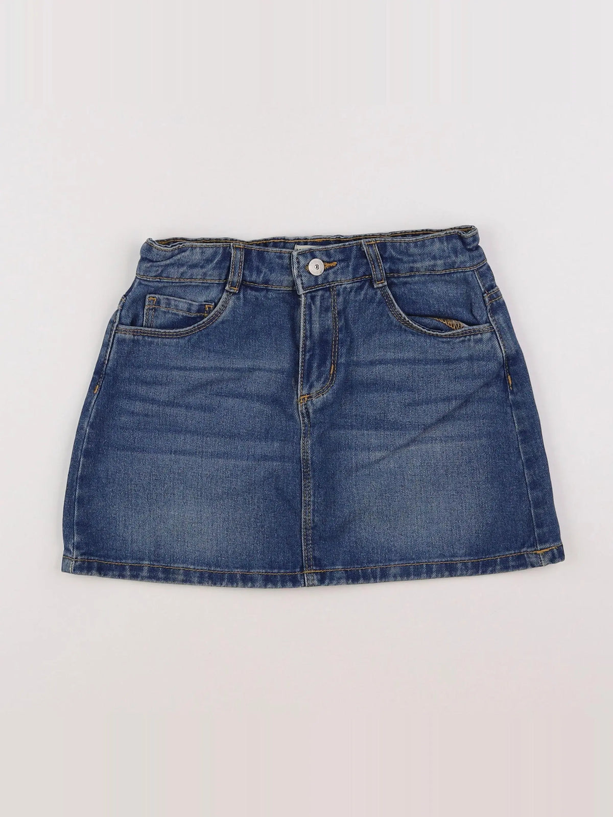 Vertbaudet - jupe bleu - 9 ans