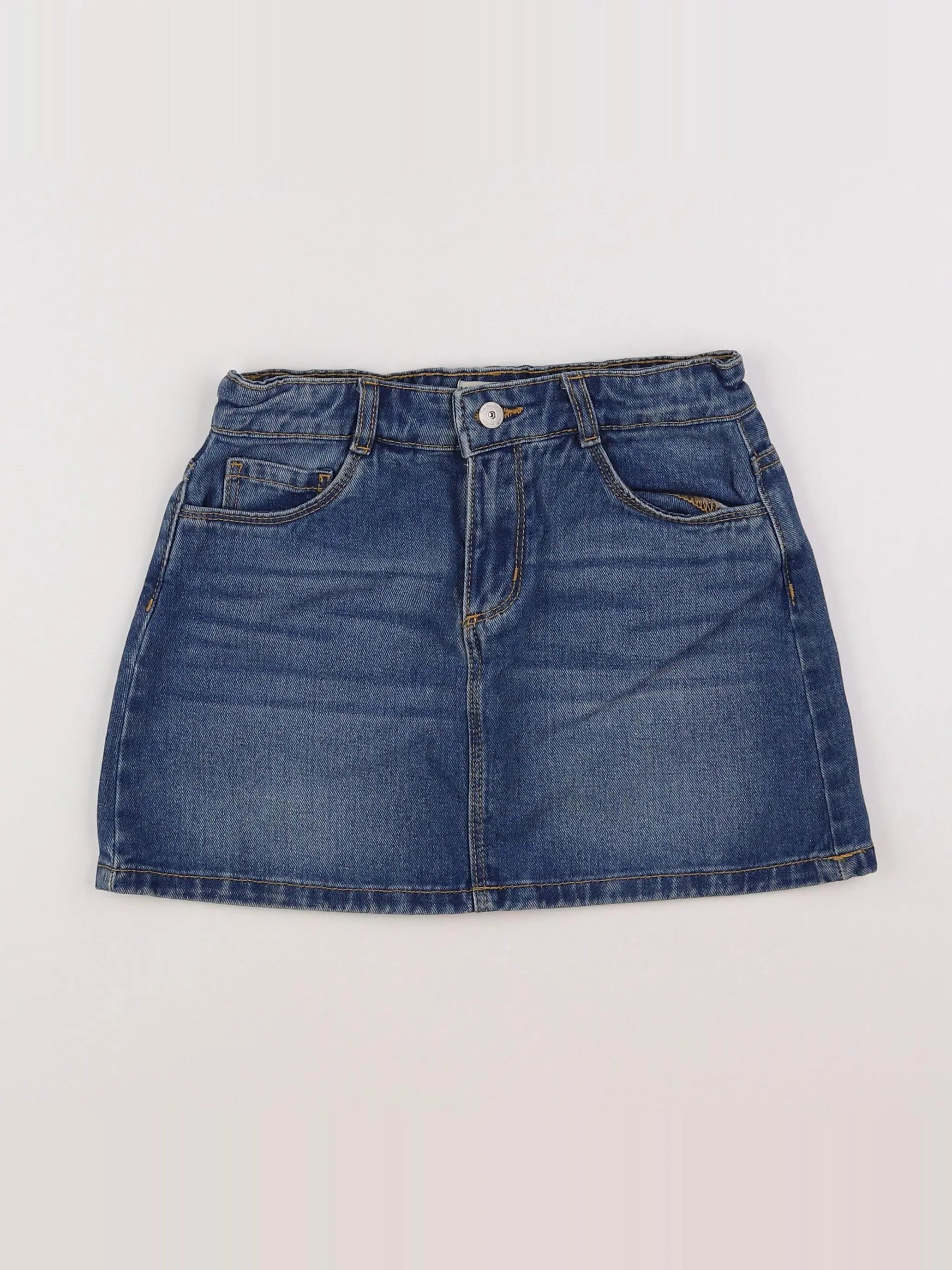 Vertbaudet - jupe bleu - 9 ans