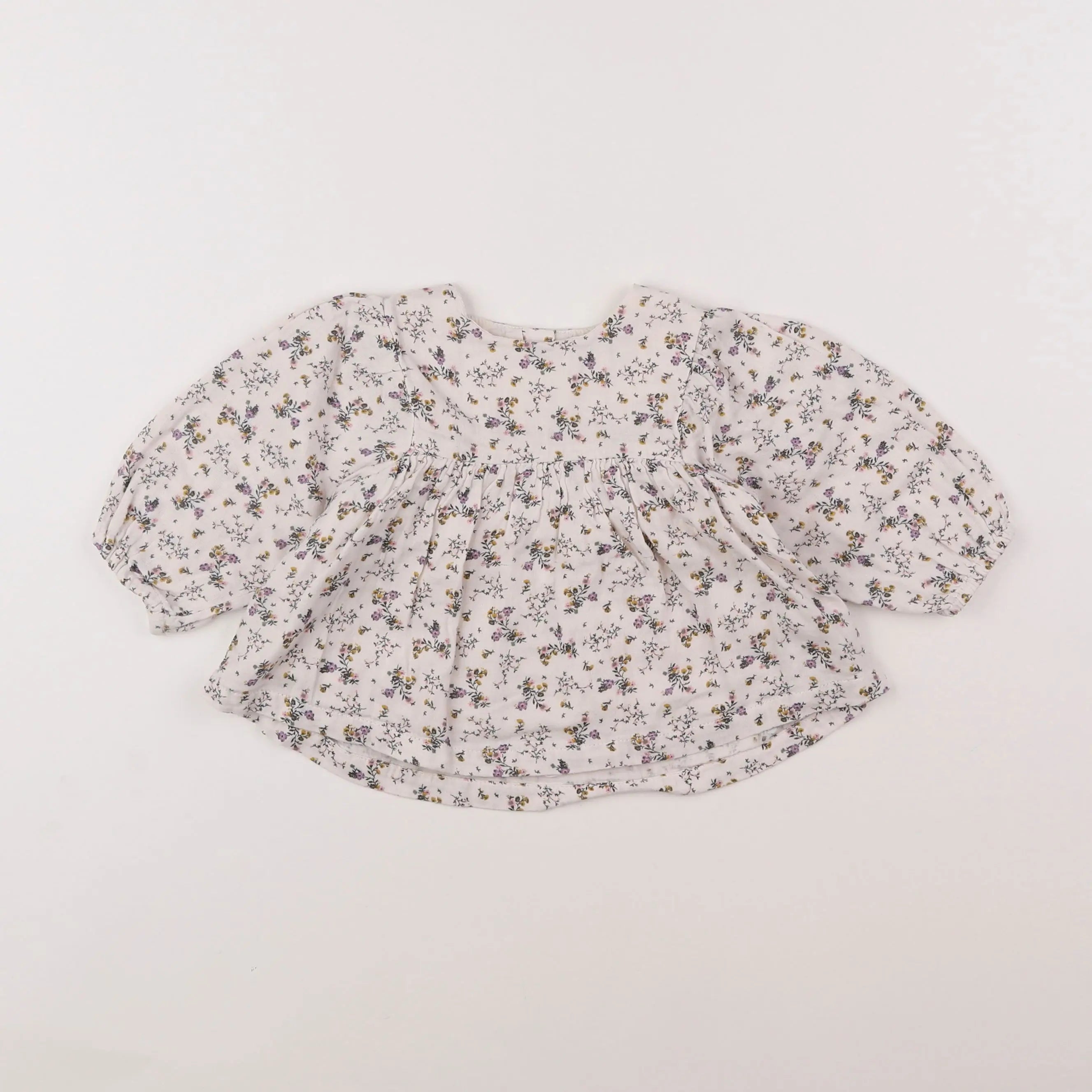 Vertbaudet - blouse multicolore - 12 mois