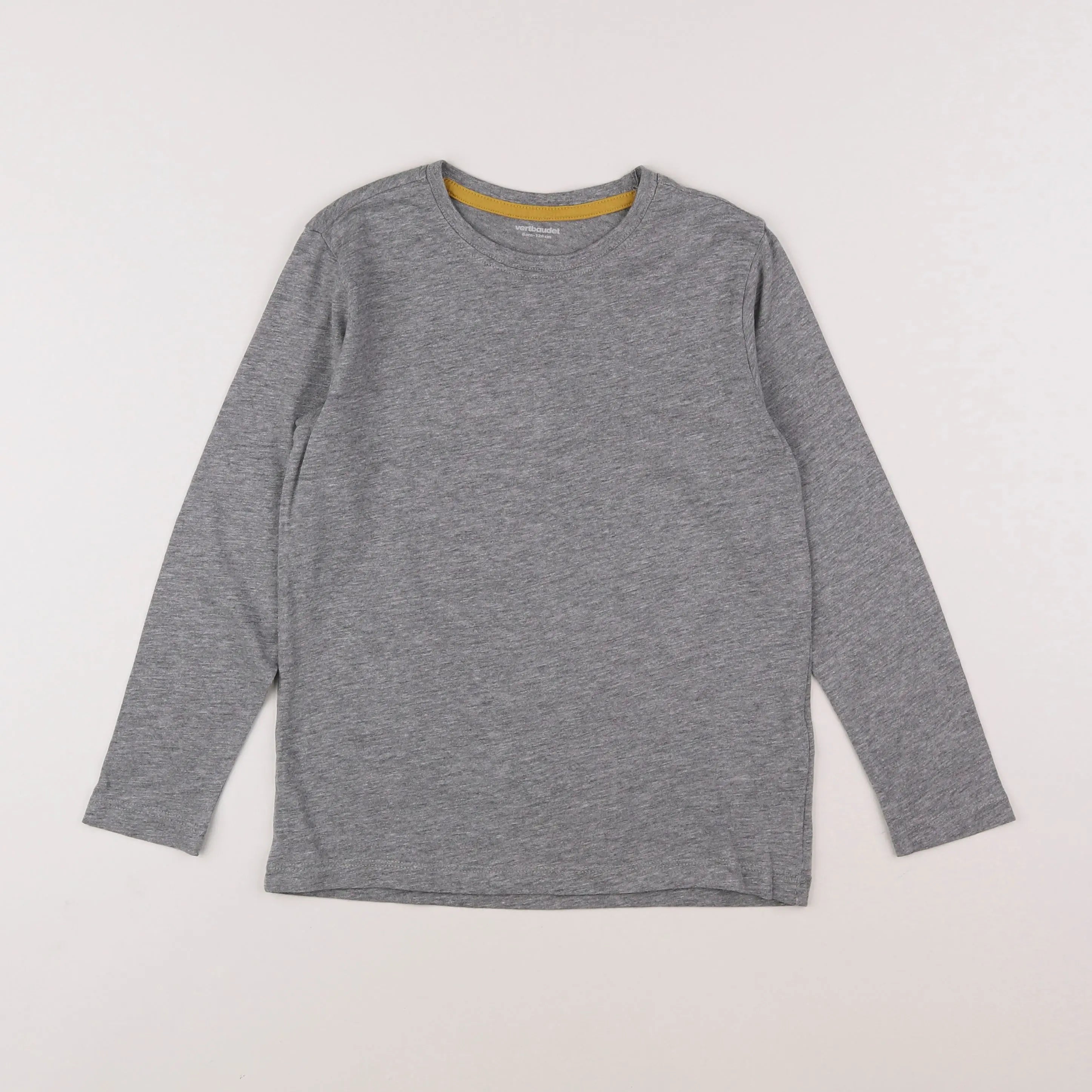 Vertbaudet - tee-shirt gris - 8 ans