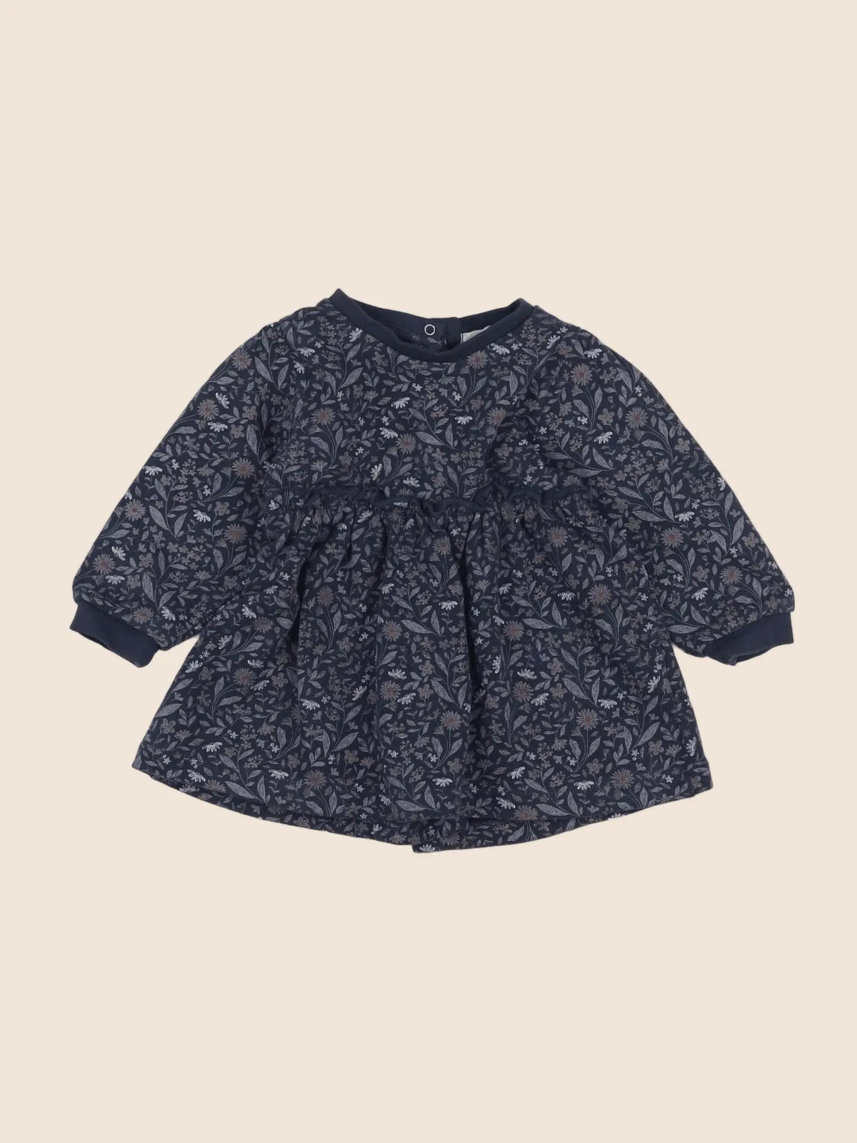 Vertbaudet - robe bleu - 12 mois