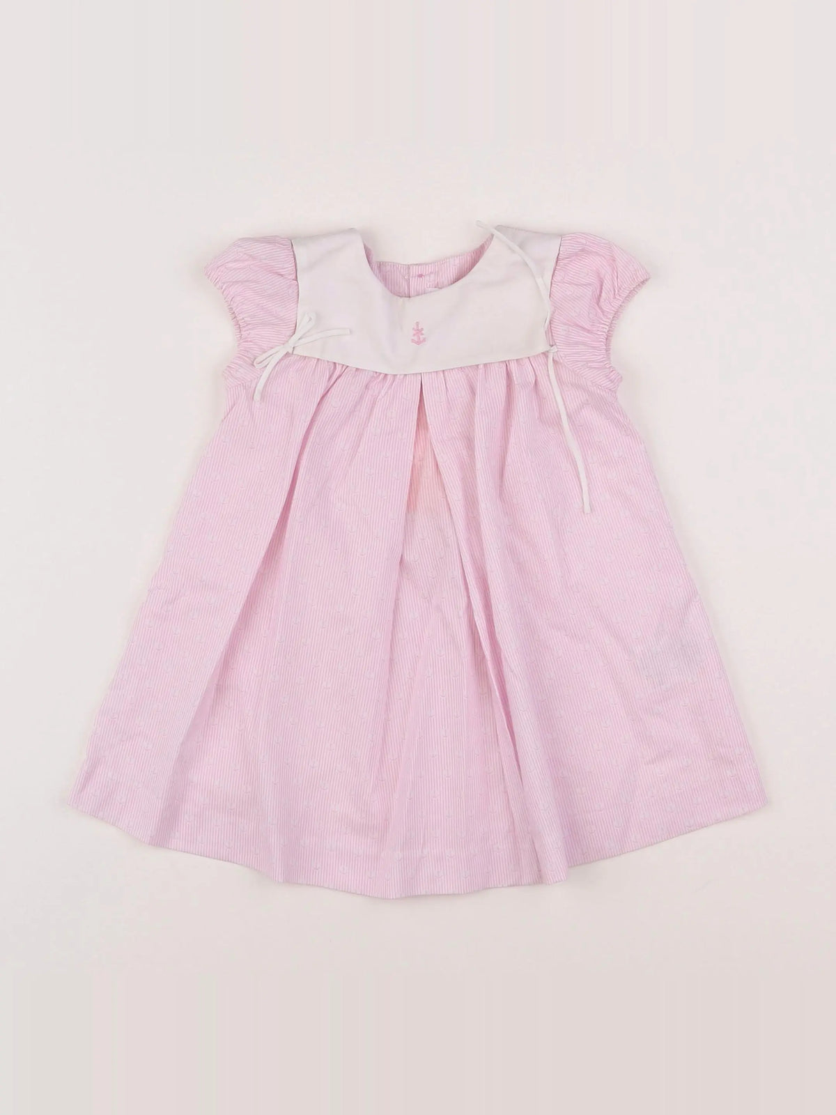 Jacadi - robe rose - 6 mois