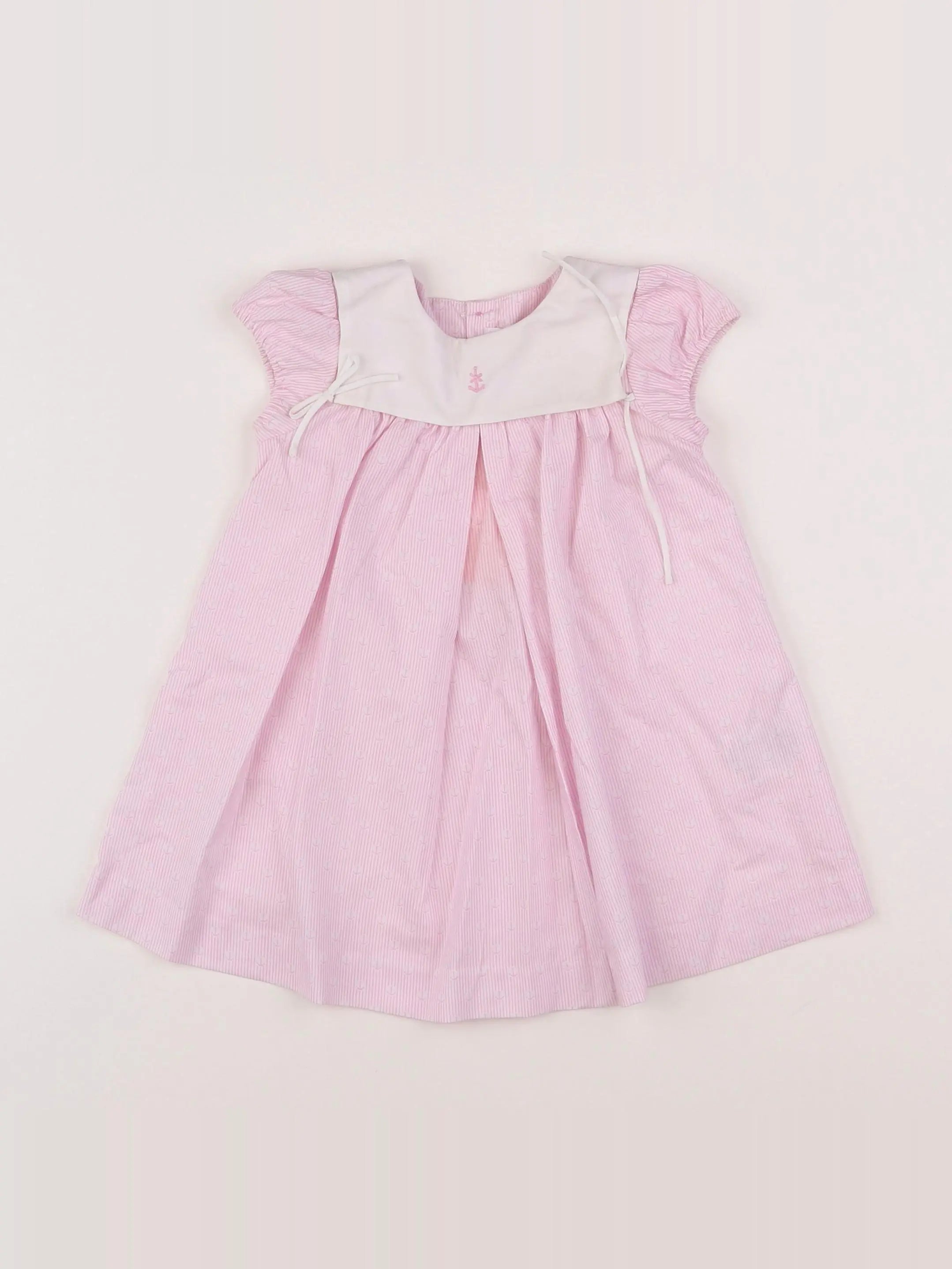 Jacadi - robe rose - 6 mois
