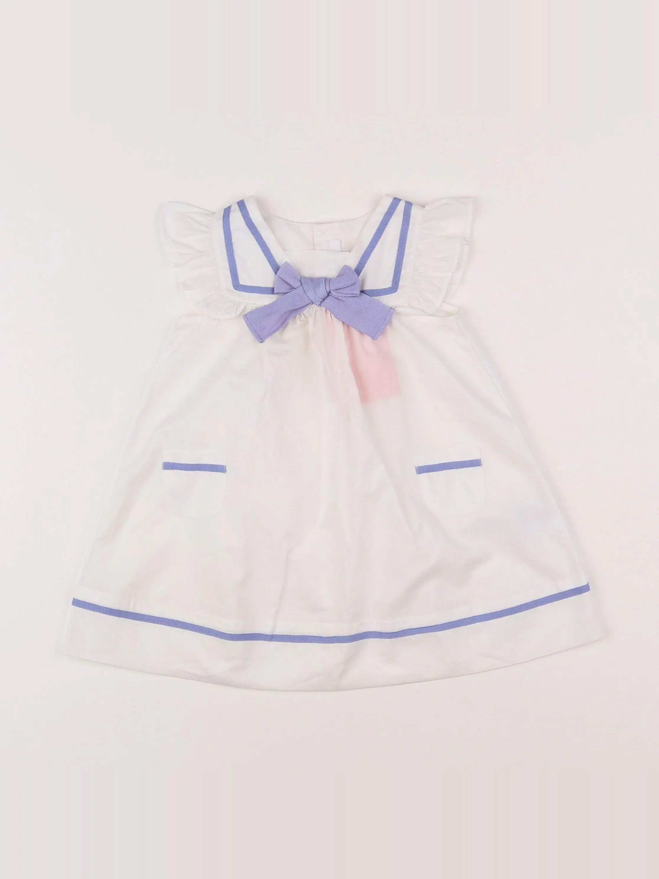 Jacadi - robe blanc - 6 mois