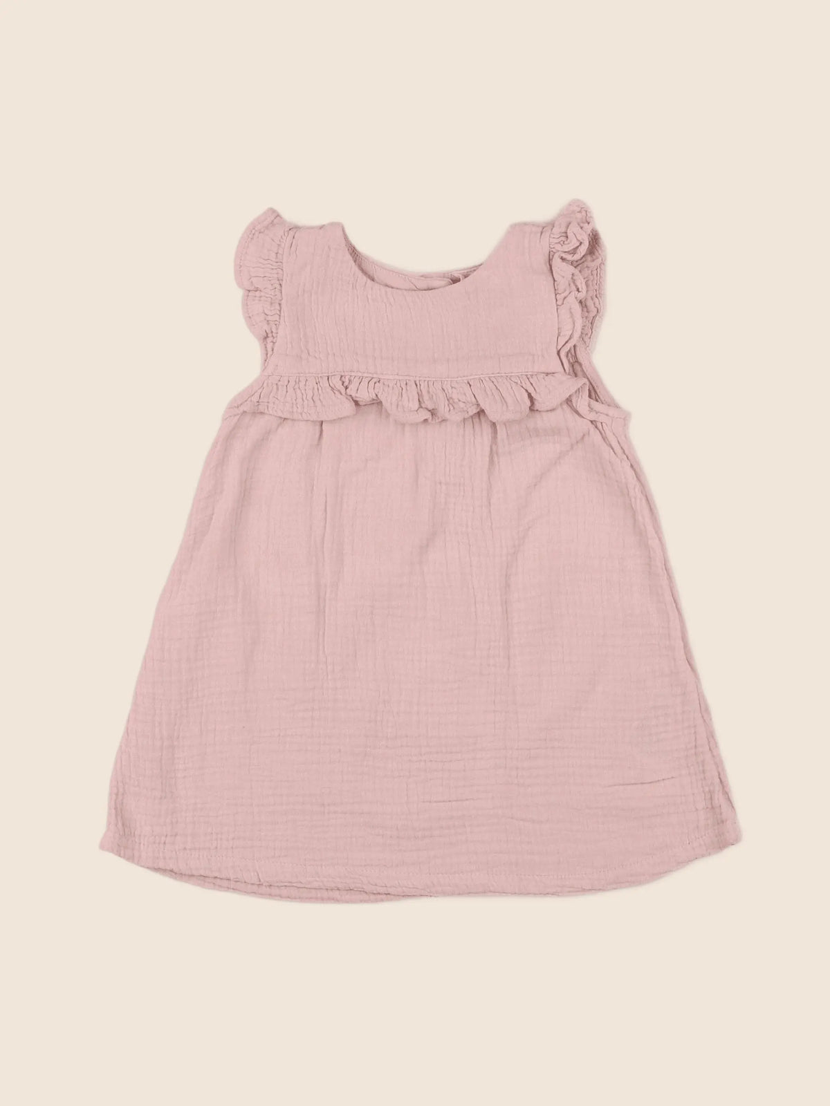 H&M - robe rose - 6/9 mois