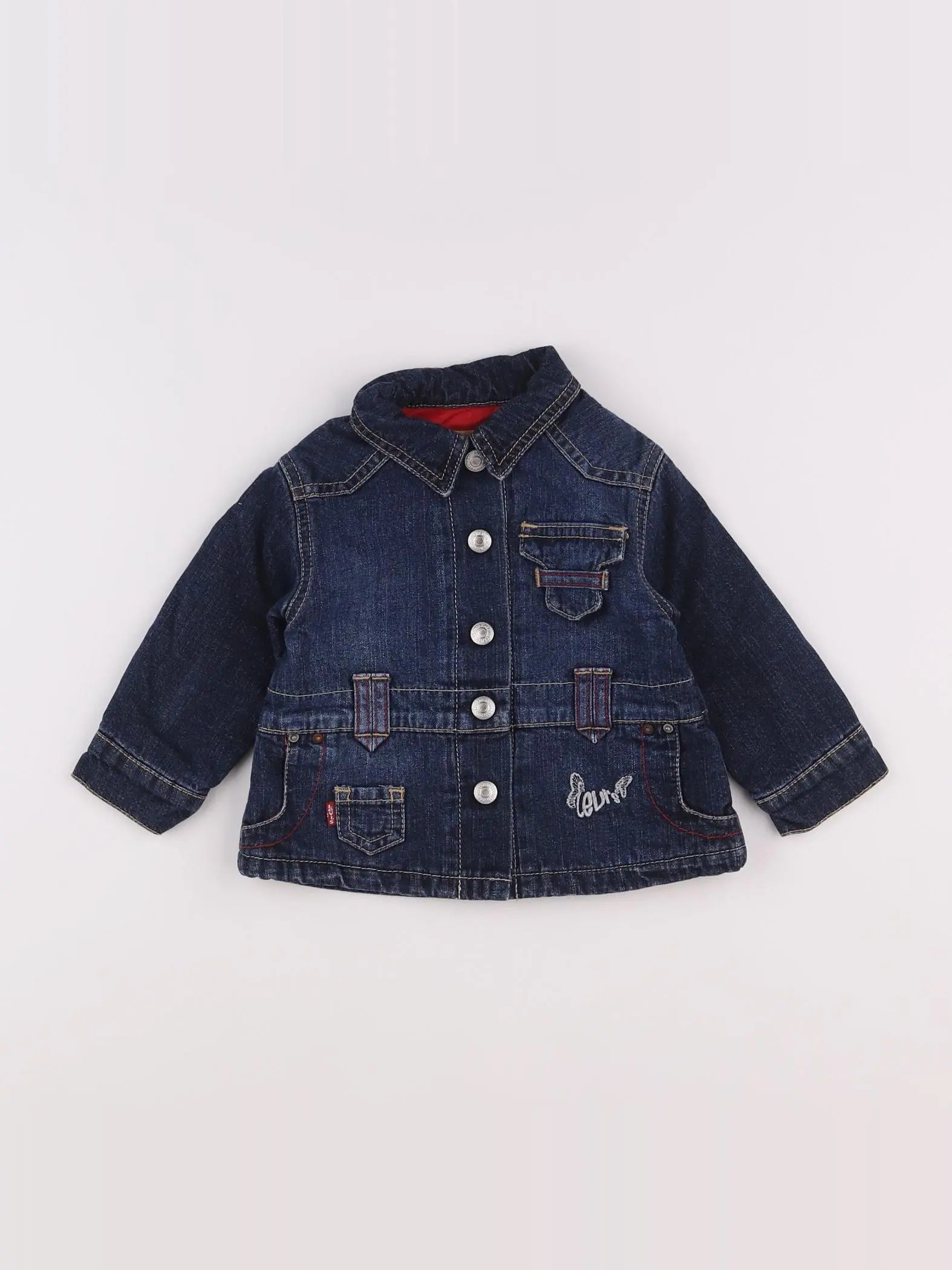 Levi's - veste bleu - 6 mois
