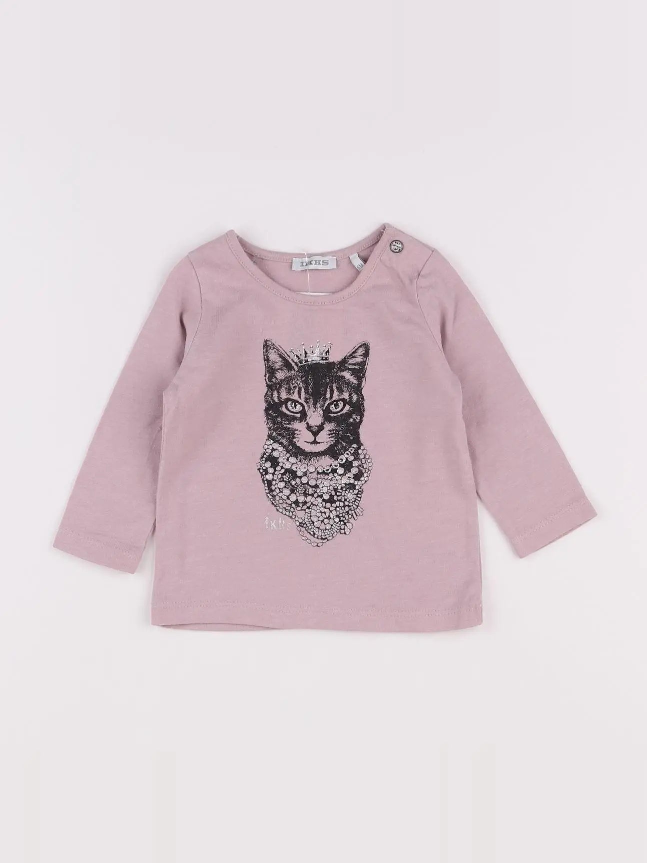 IKKS - tee-shirt violet - 6 mois