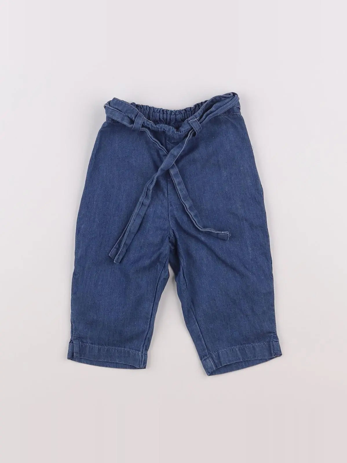 Cyrillus - pantalon bleu - 6 mois