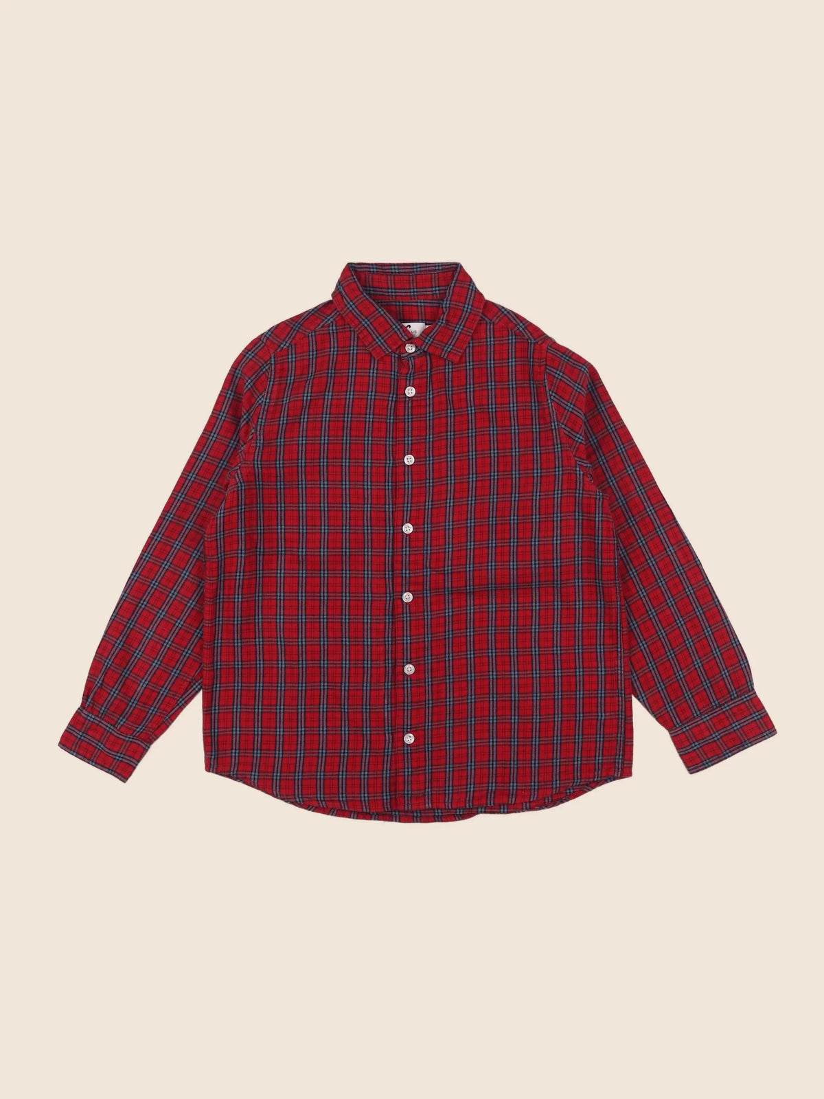 Cyrillus - chemise rouge - 10 ans