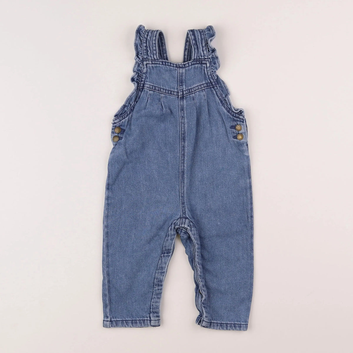 Vertbaudet - salopette bleu - 12 mois