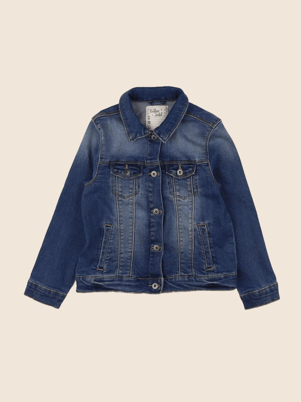 Vertbaudet - veste bleu - 6 ans