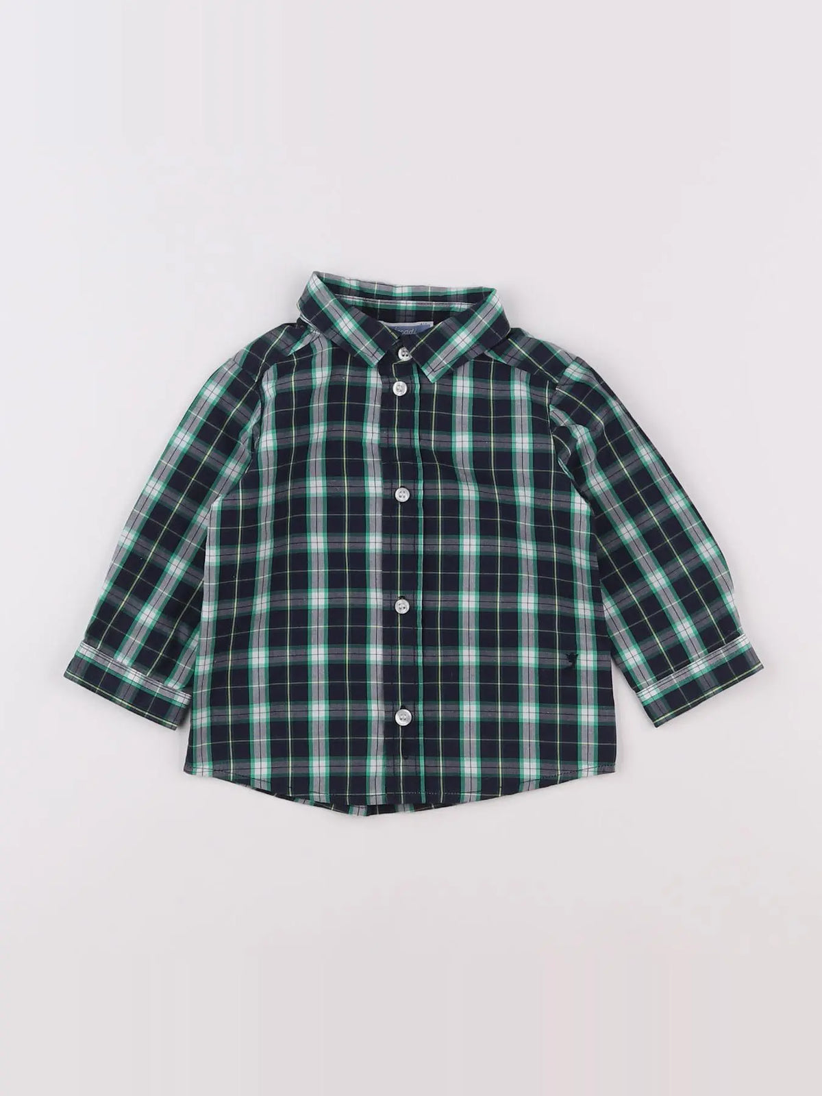 Jacadi - chemise vert - 6 mois