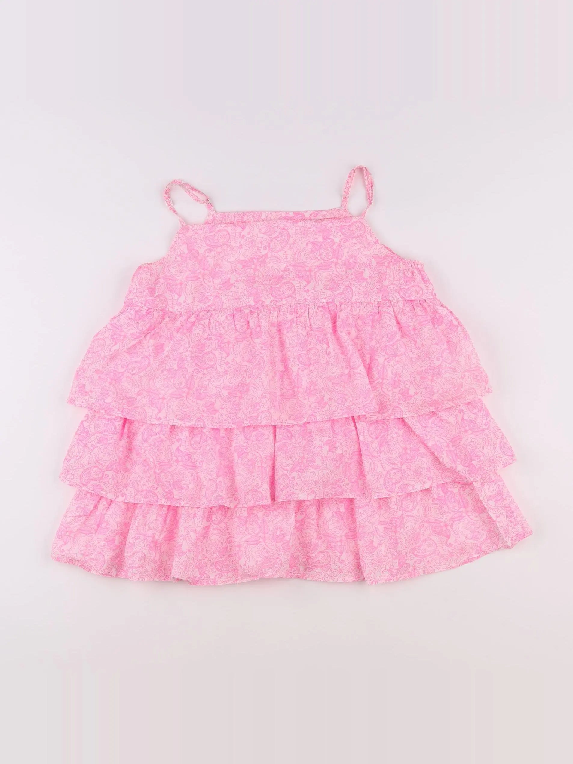 Vertbaudet - blouse rose - 13 ans