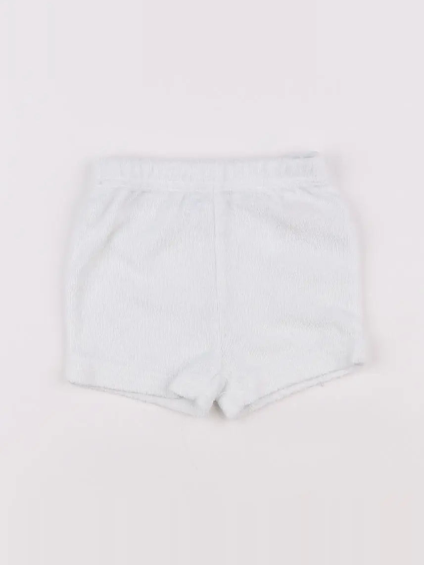 Vertbaudet - short blanc - 6 mois
