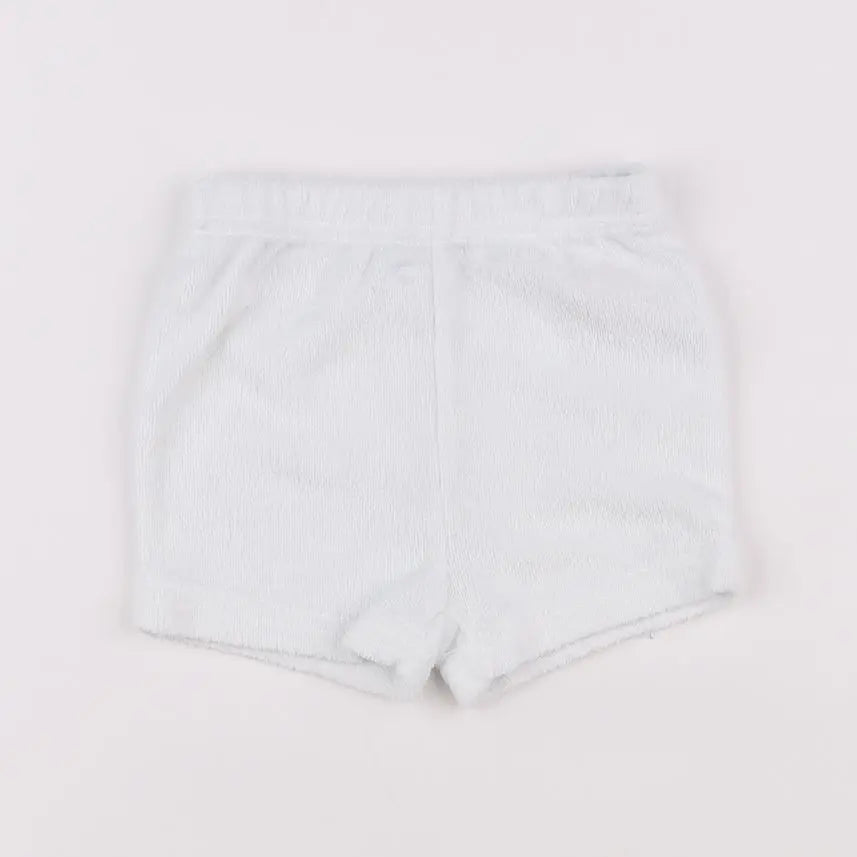 Vertbaudet - short blanc - 6 mois