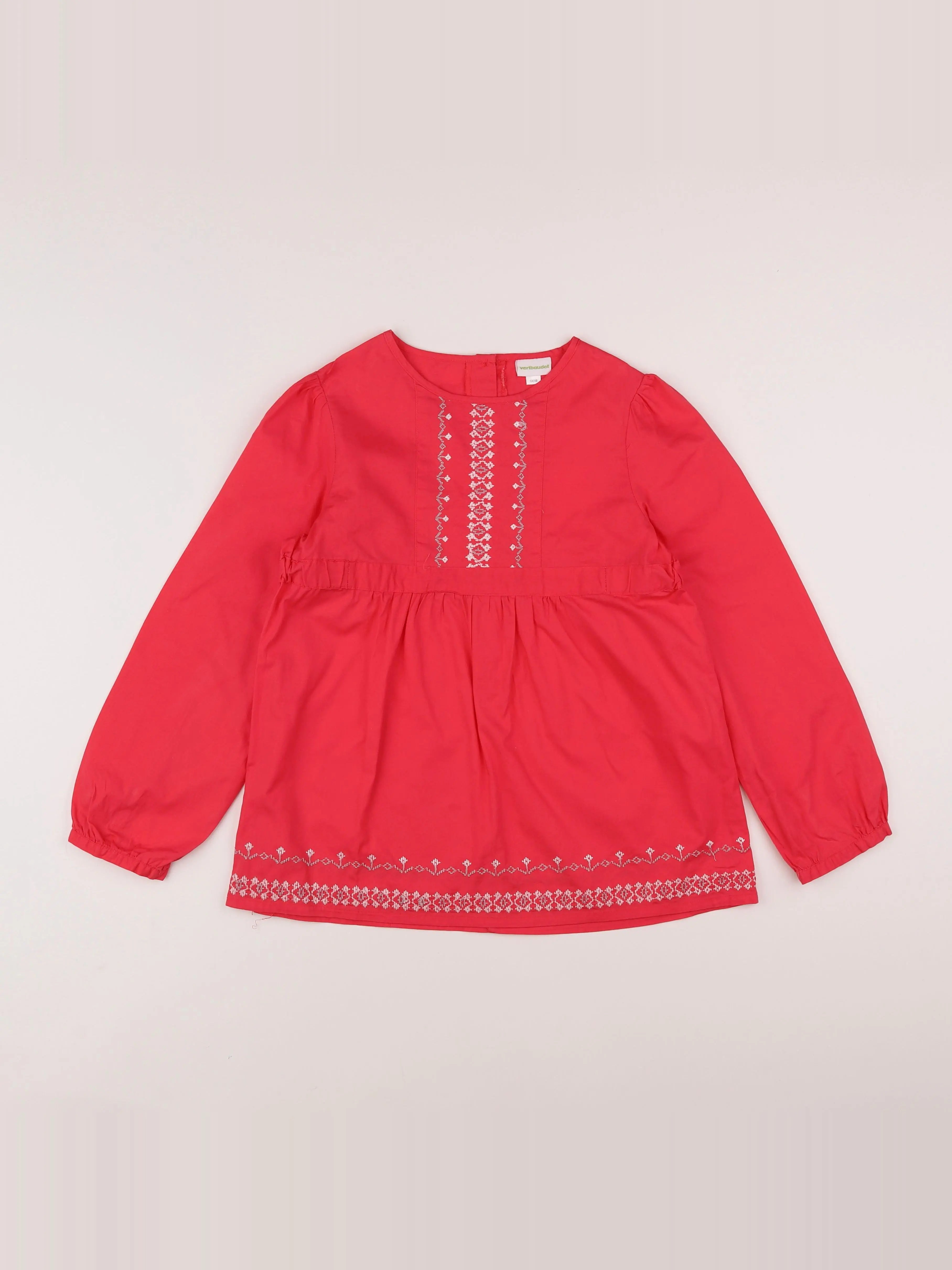 Vertbaudet - blouse rose - 12 ans