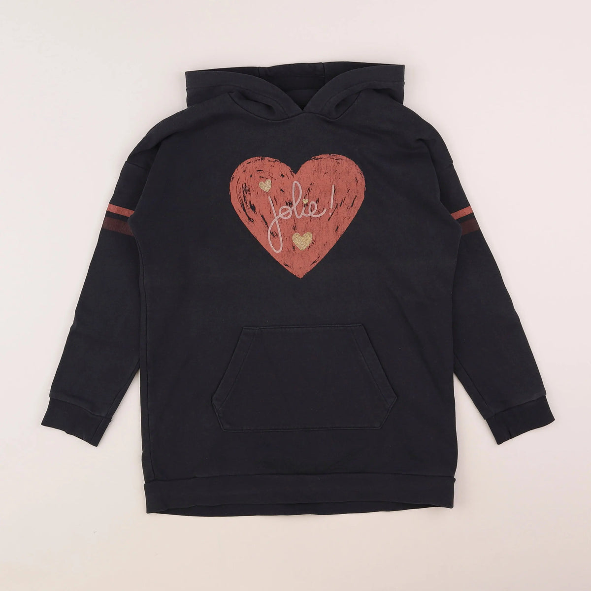 Vertbaudet - robe gris - 10 ans