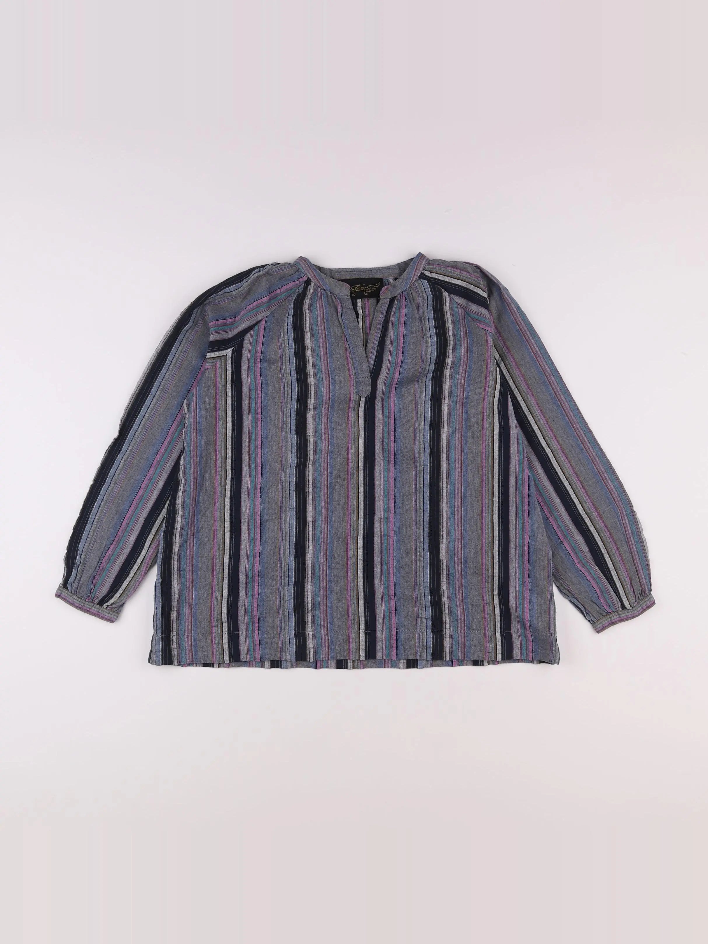 Finger in the nose - blouse multicolore (état neuf) - 16 ans