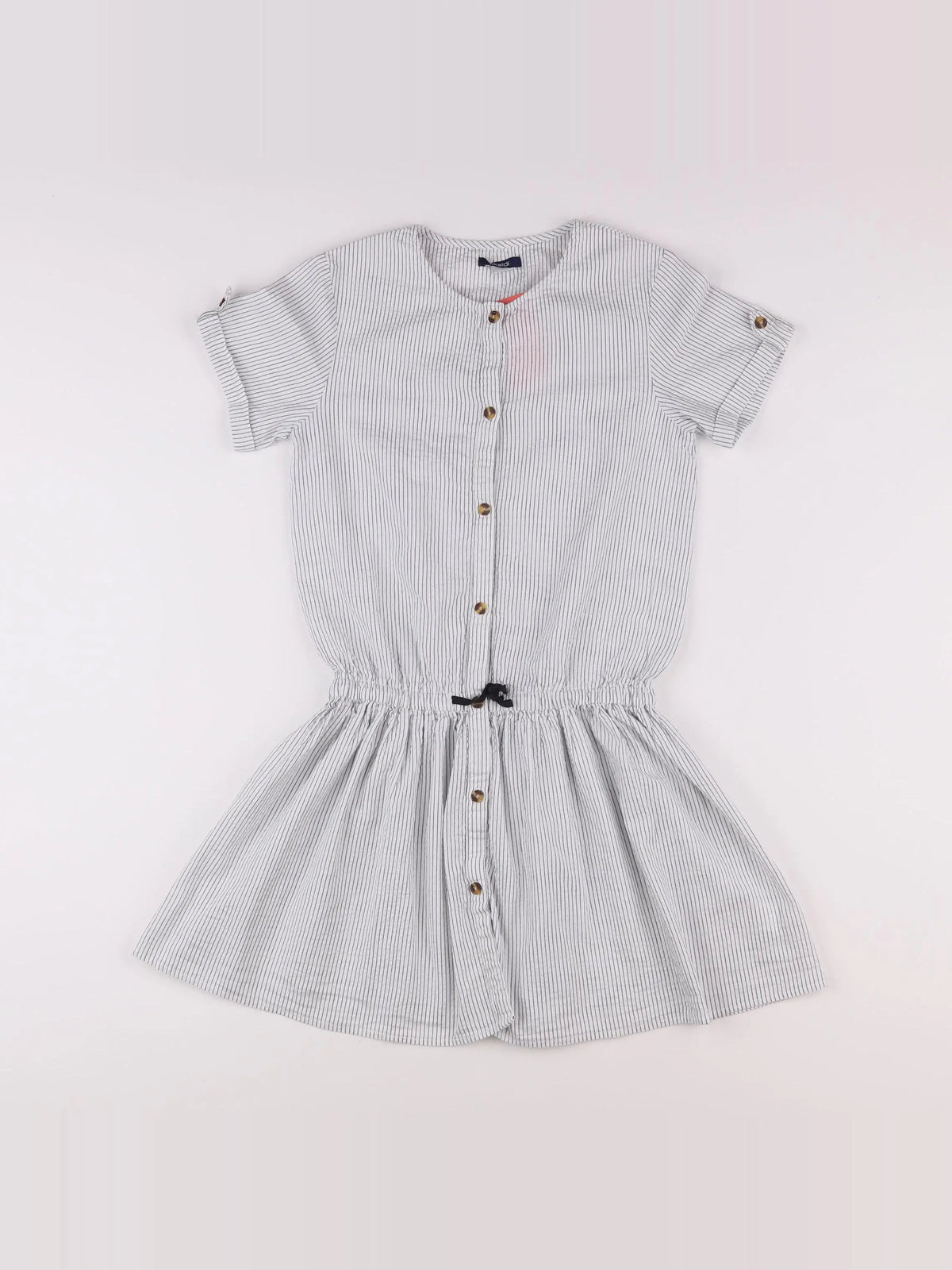 Okaidi - robe blanc, bleu - 12 ans