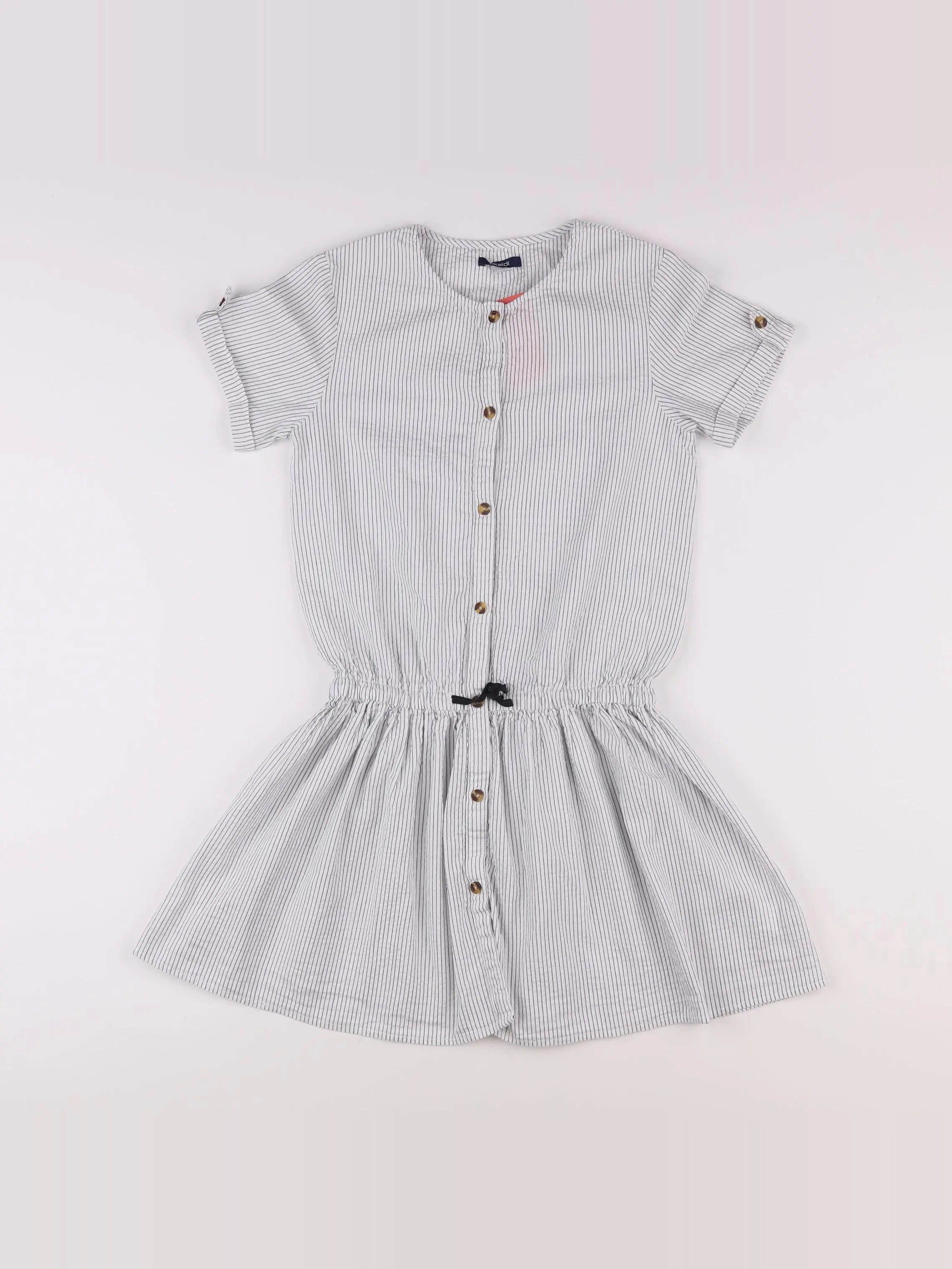 Okaidi - robe blanc, bleu - 12 ans