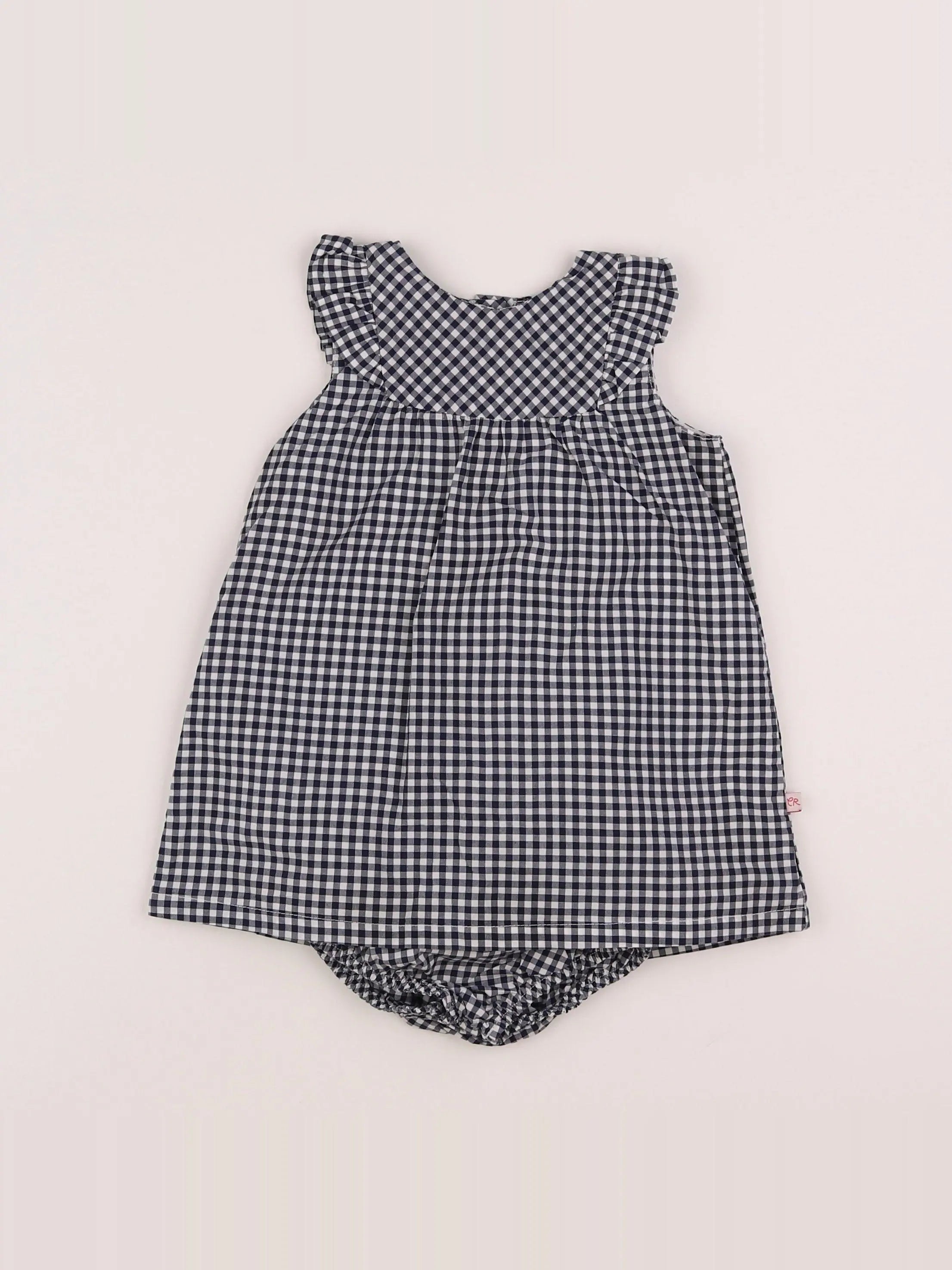 Cadet Rousselle - robe bleu - 12 mois