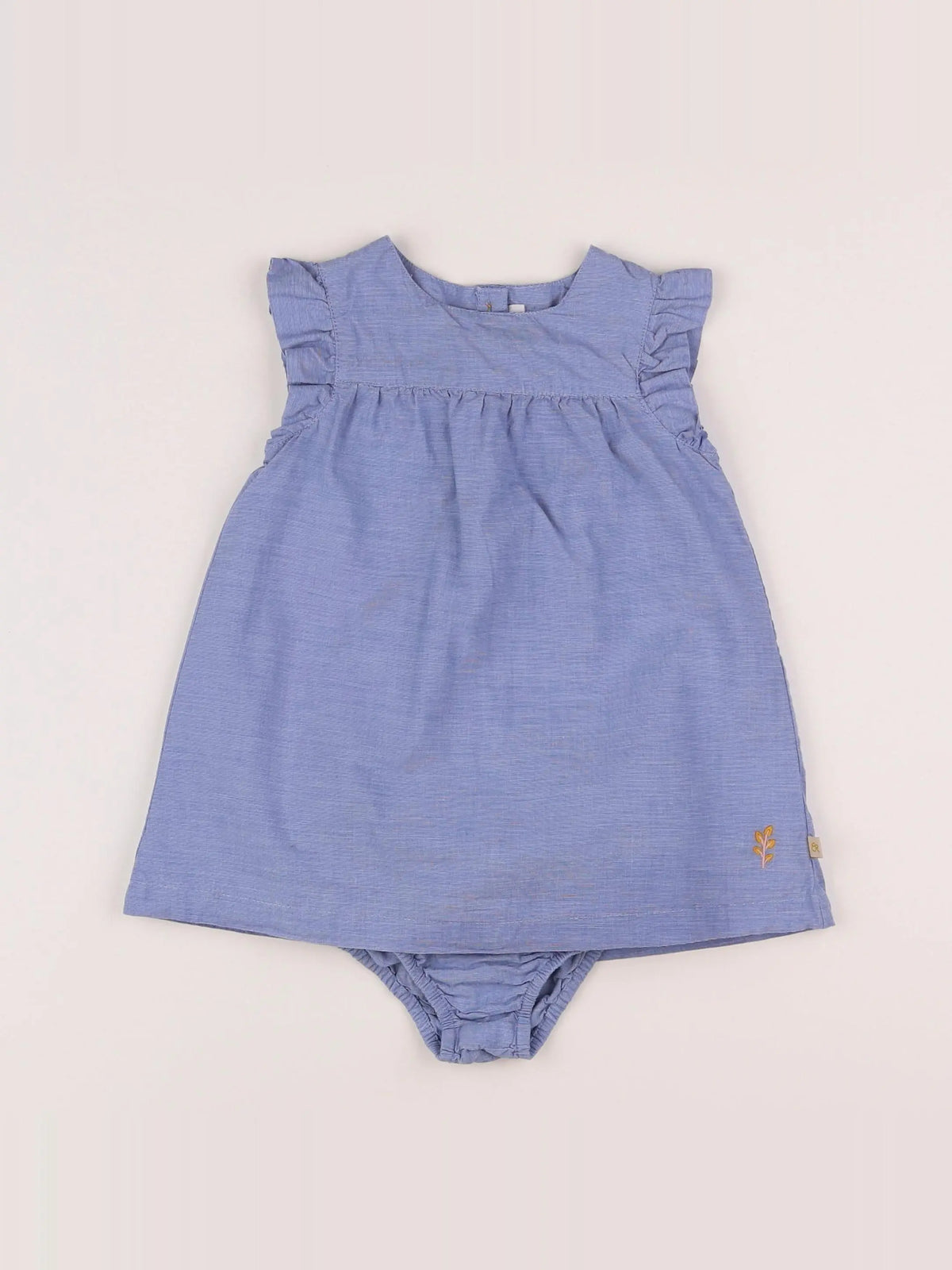 Cadet Rousselle - robe bleu - 12 mois