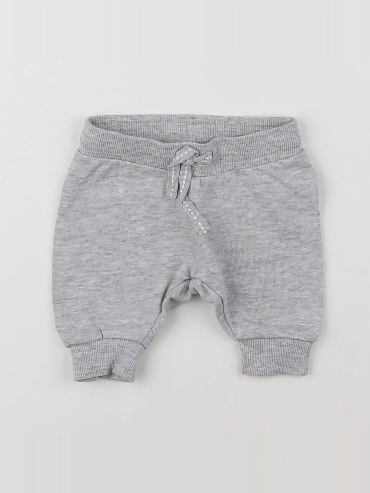 H&M - pantalon gris - 0/1 mois
